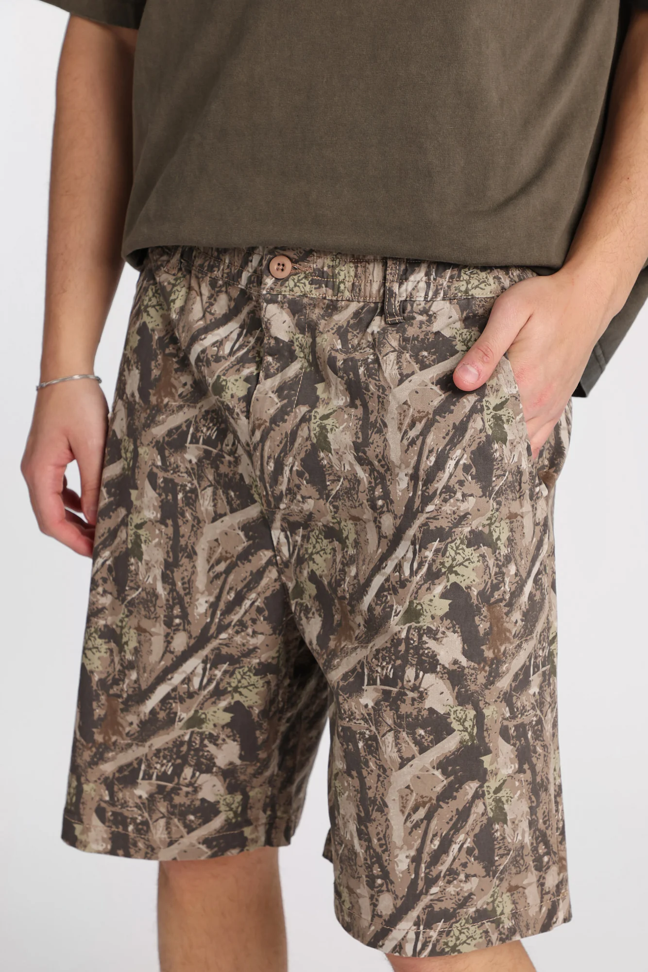 Loose Twill Shorts - Image 6