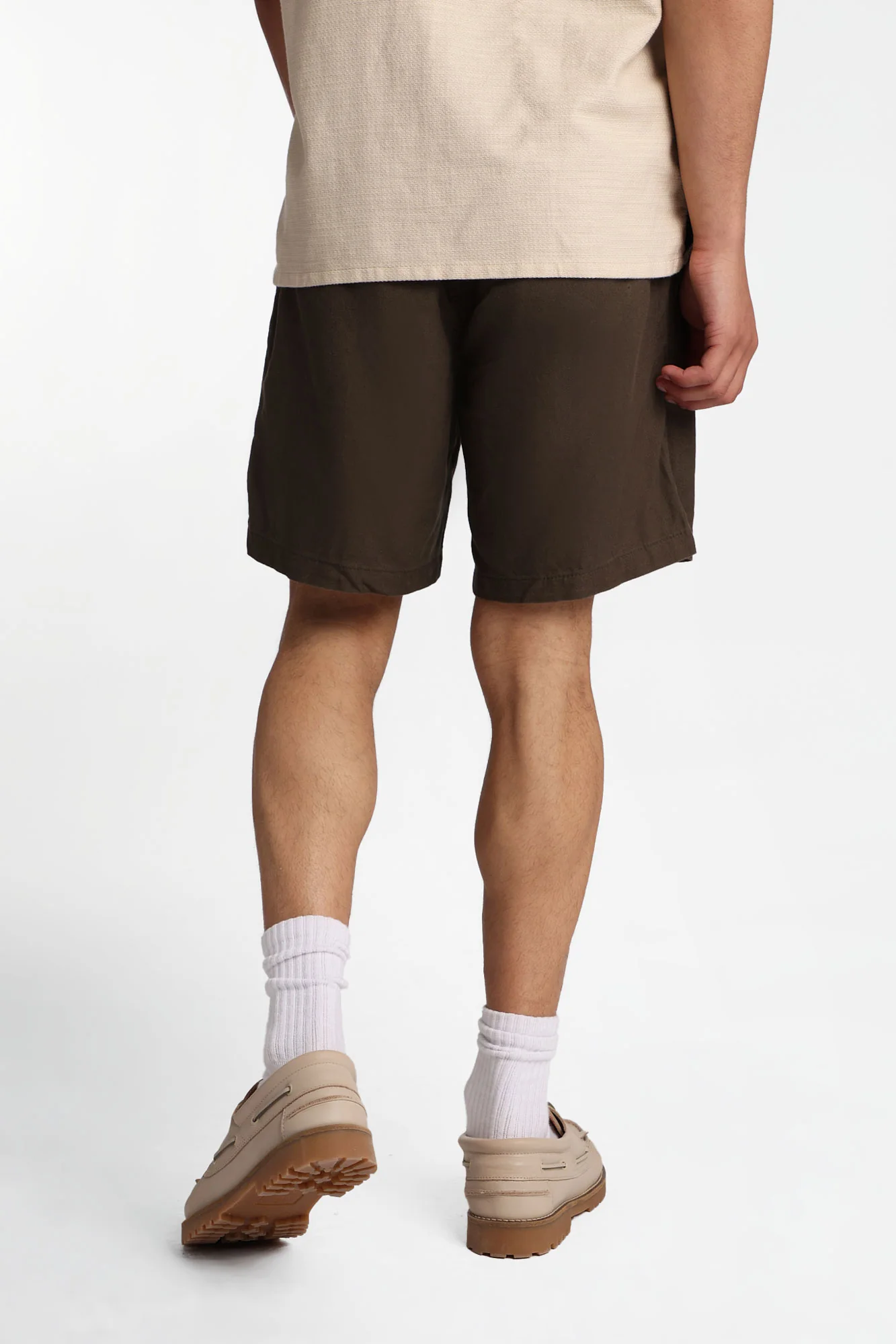 Textured Melange Shorts - Image 11