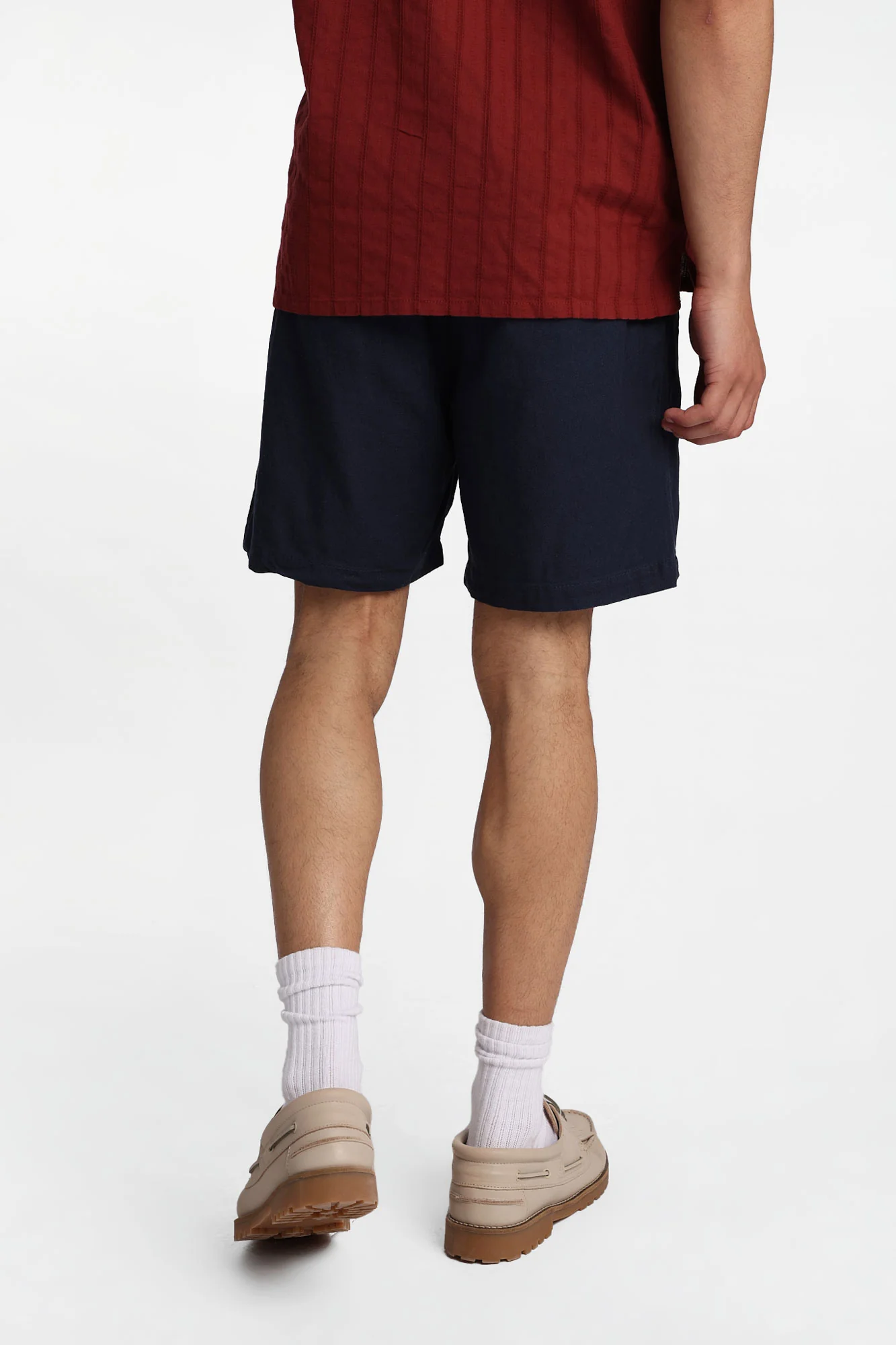 Textured Melange Shorts - Image 15