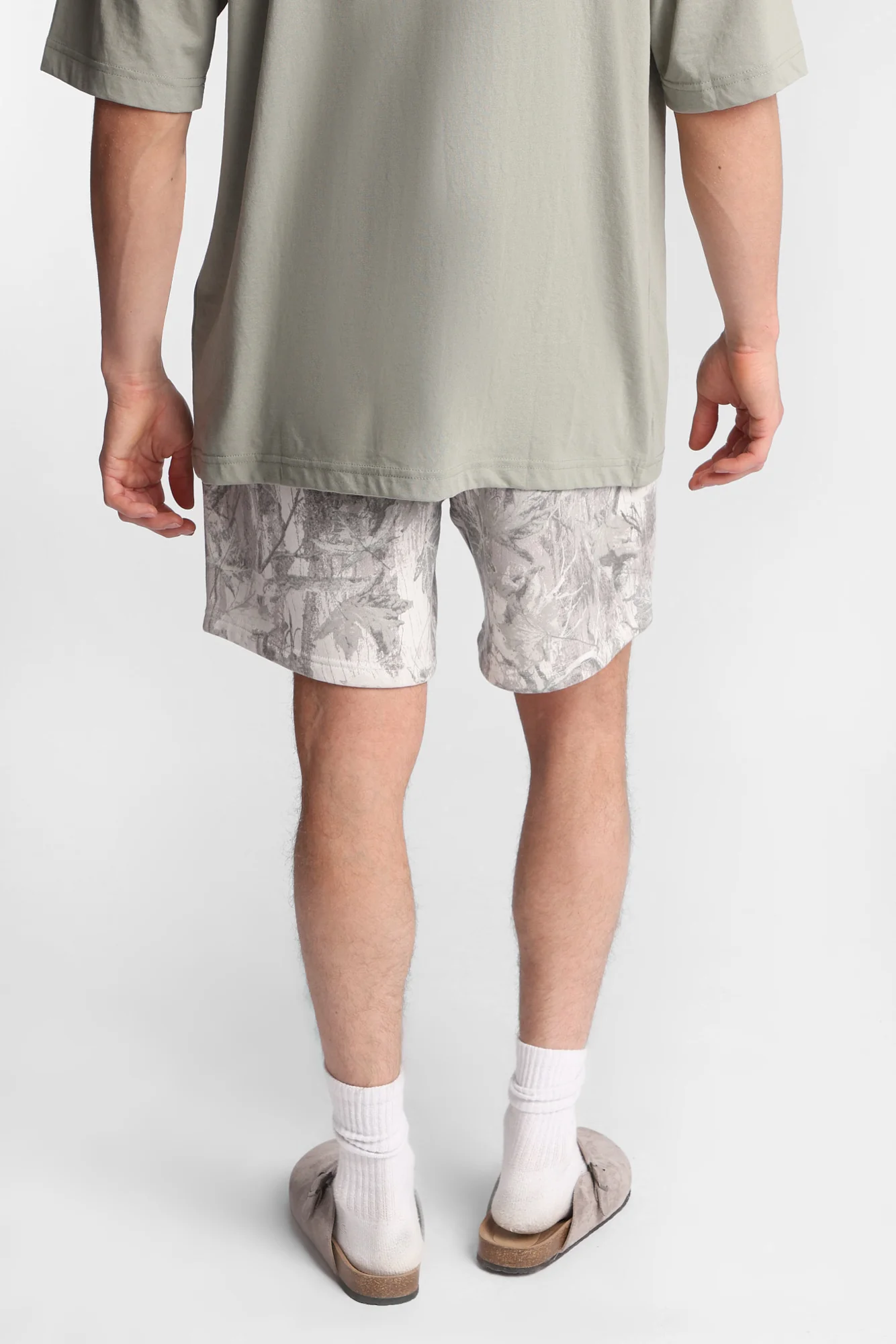 North Western Tree Camouflage Fleece Shorts - Image 3