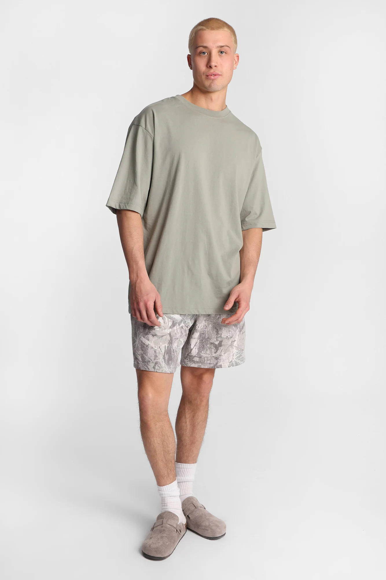North Western Tree Camouflage Fleece Shorts - Image 4