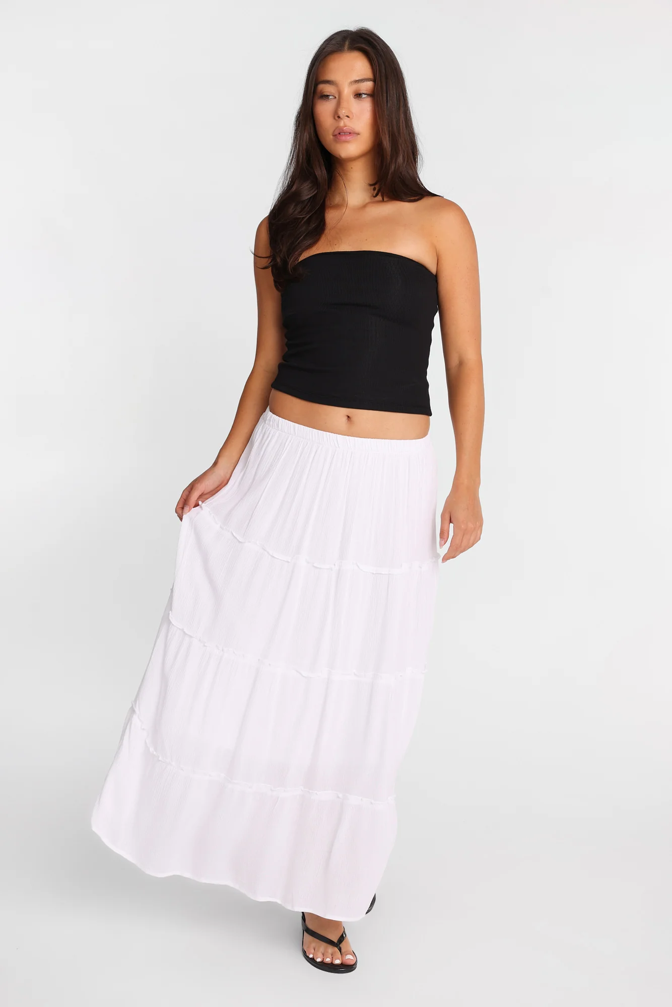 Tiered Maxi Skirt - Image 2