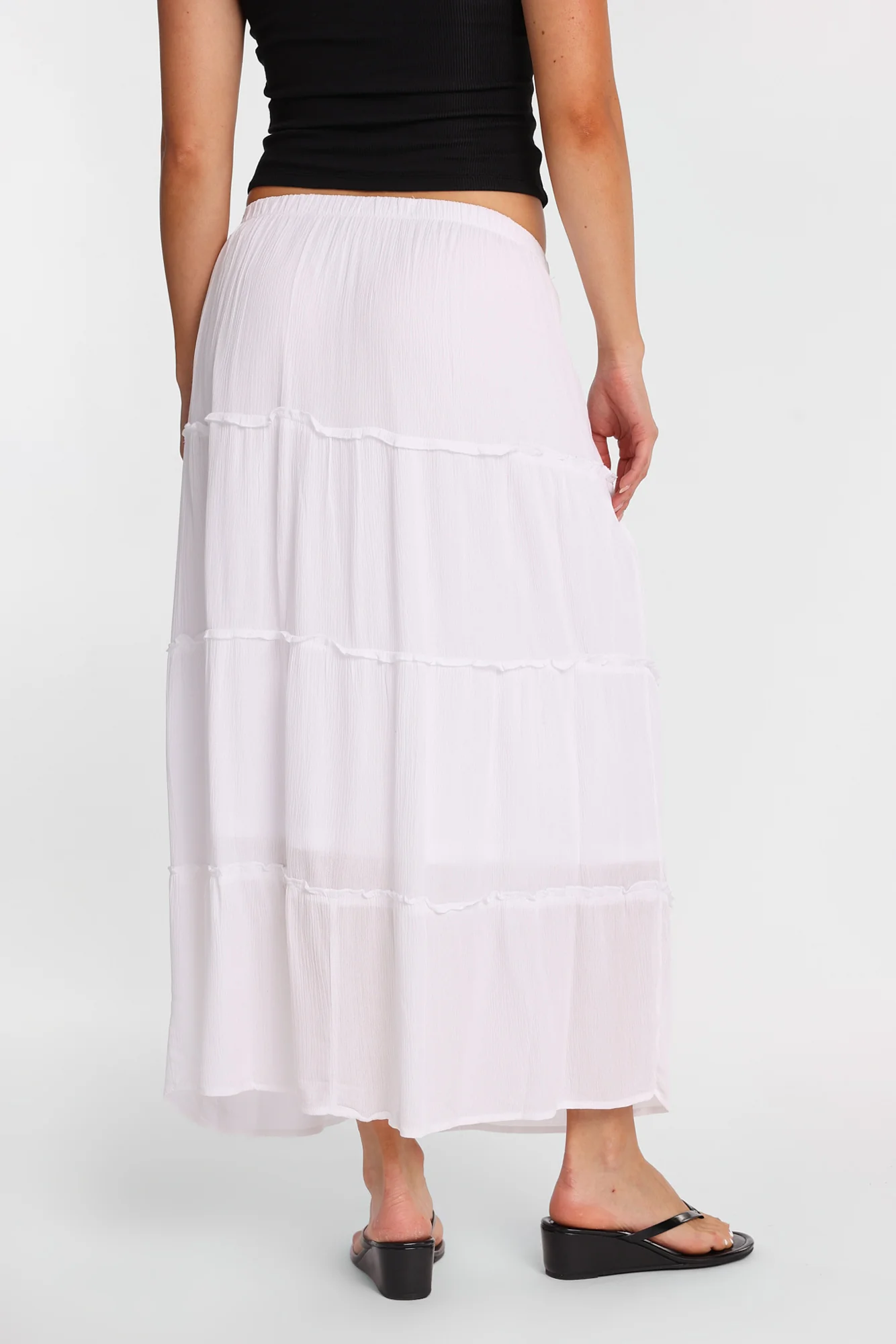 Tiered Maxi Skirt - Image 4