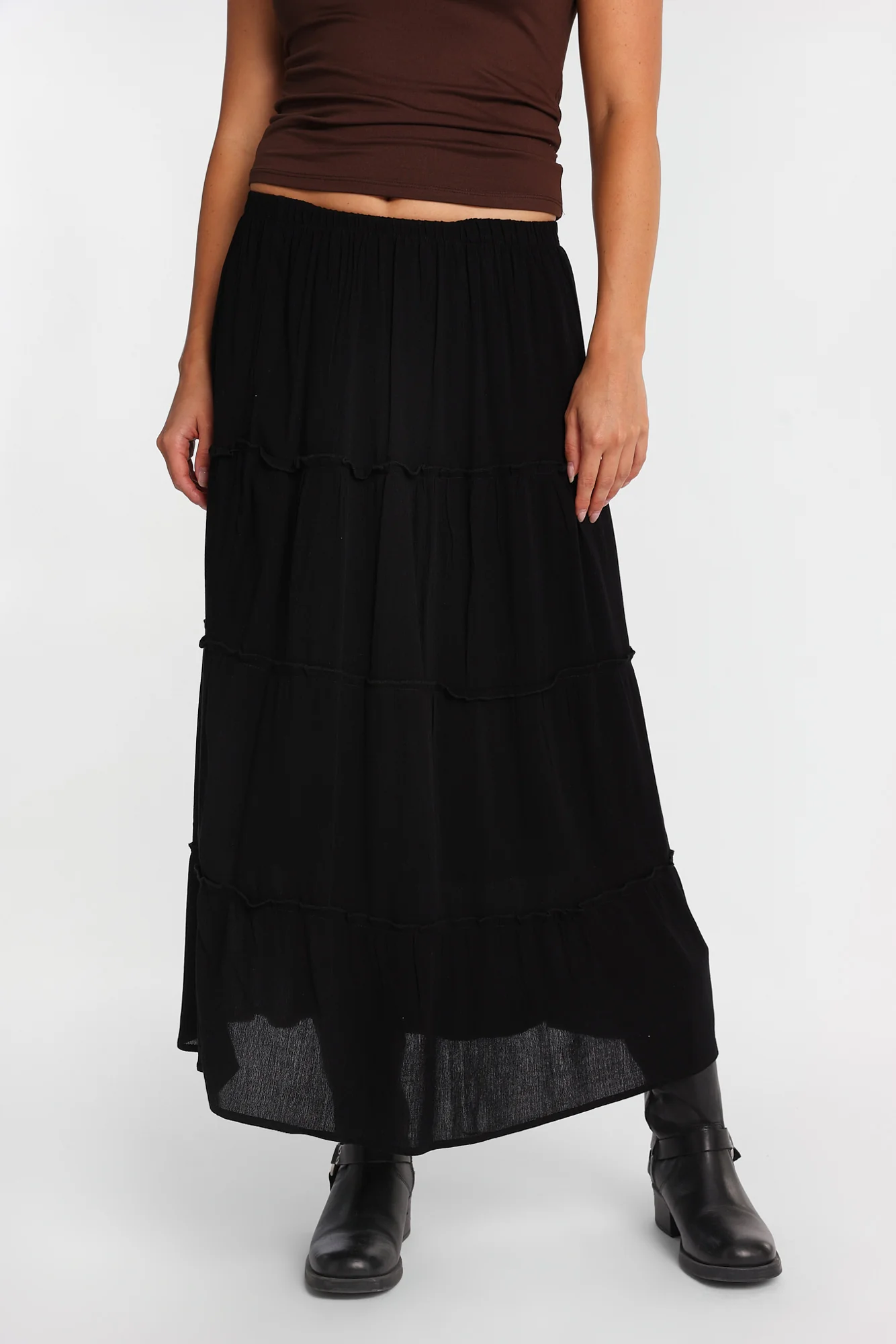 Tiered Maxi Skirt - Image 6
