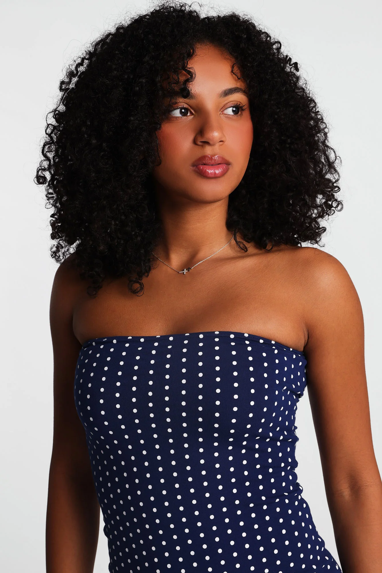 Knit Tube Mini Dress - Image 11
