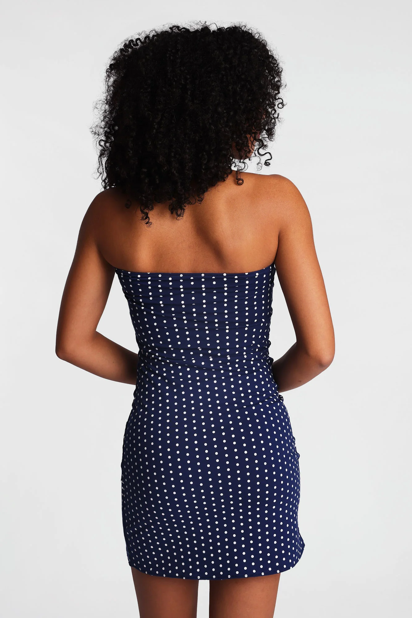 Knit Tube Mini Dress - Image 12