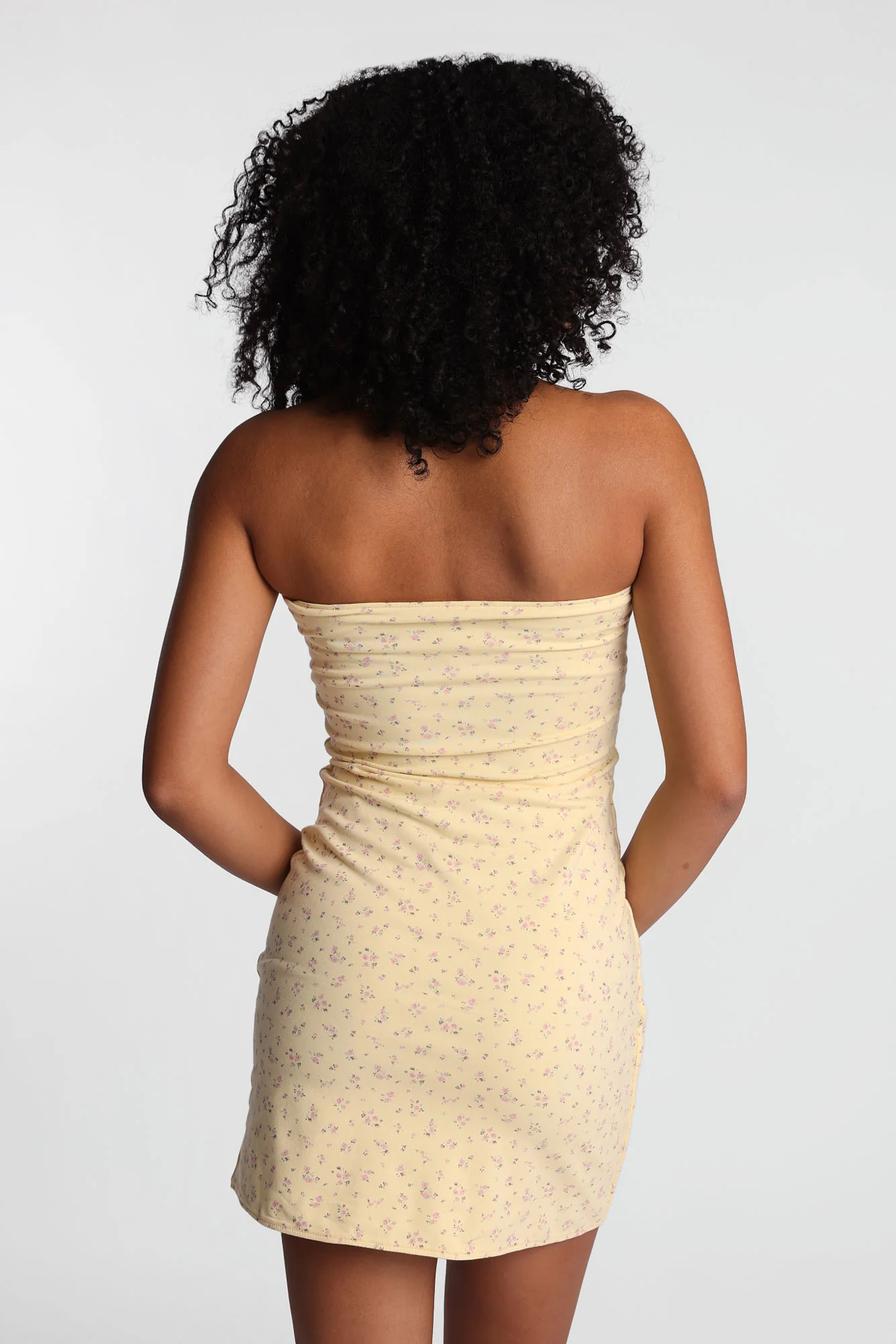 Knit Tube Mini Dress - Image 3