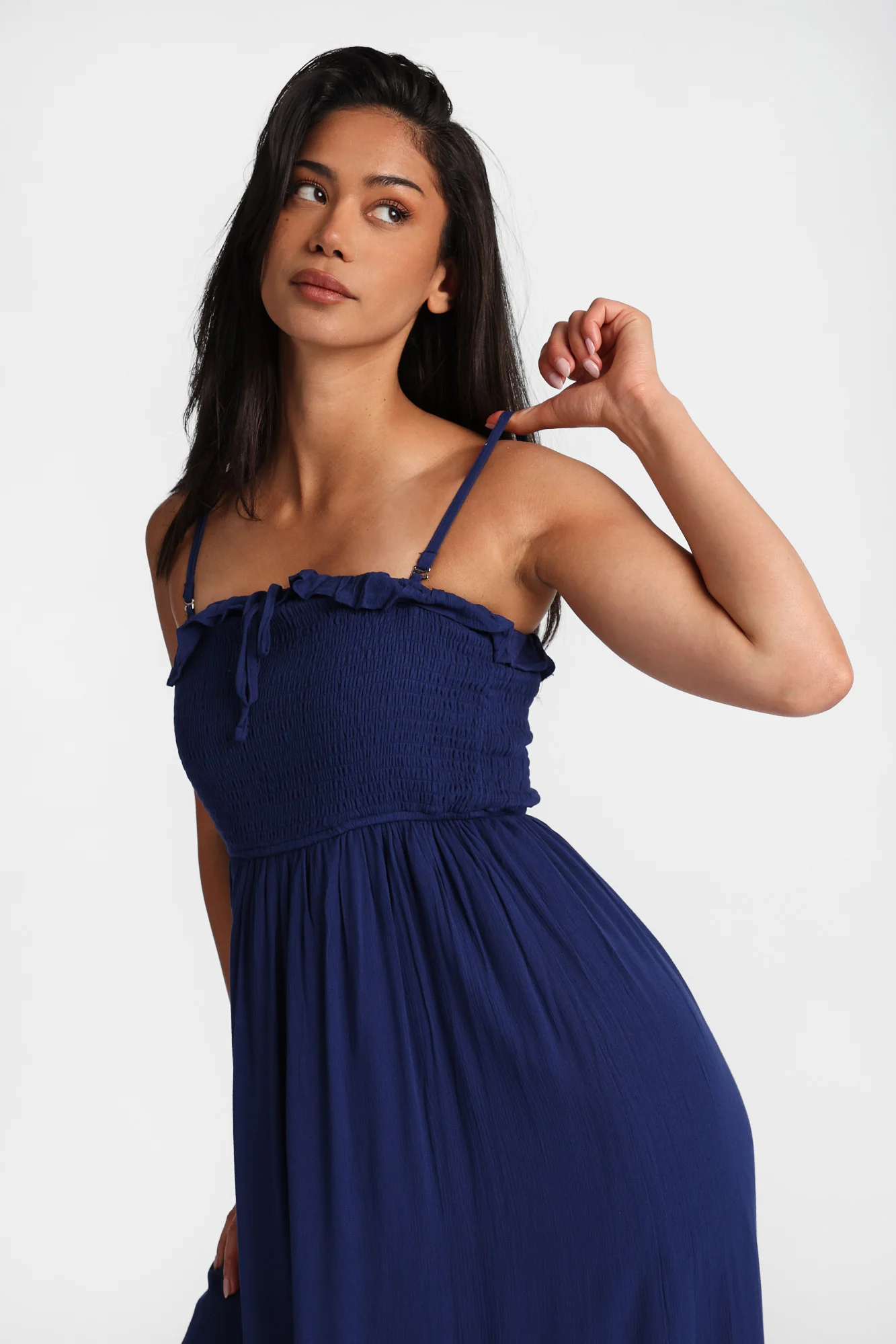 Asymmetrical Midi Dress - Image 10