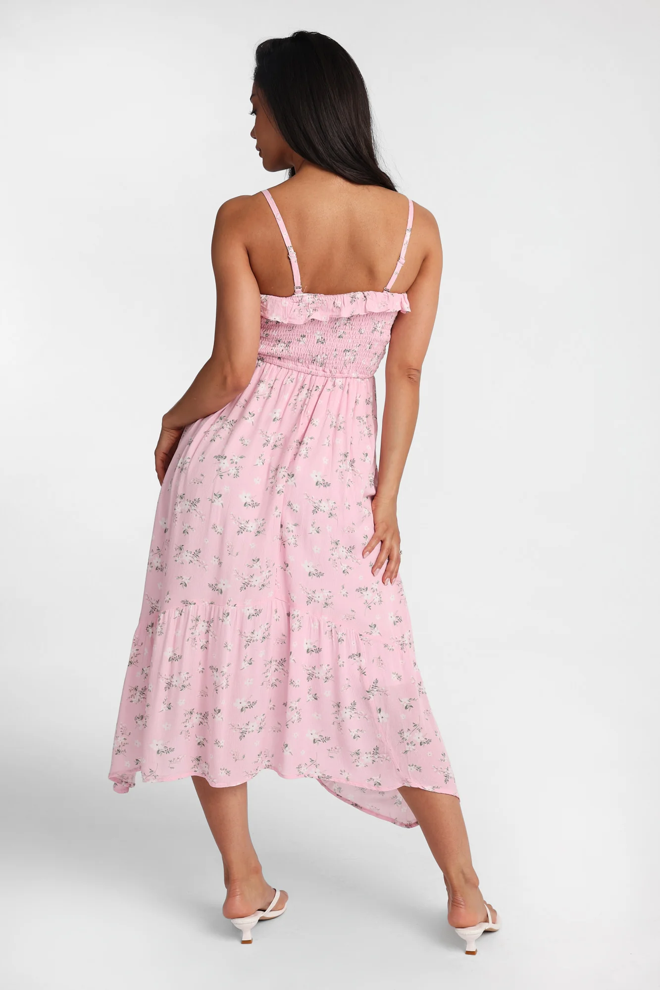 Asymmetrical Midi Dress - Image 21