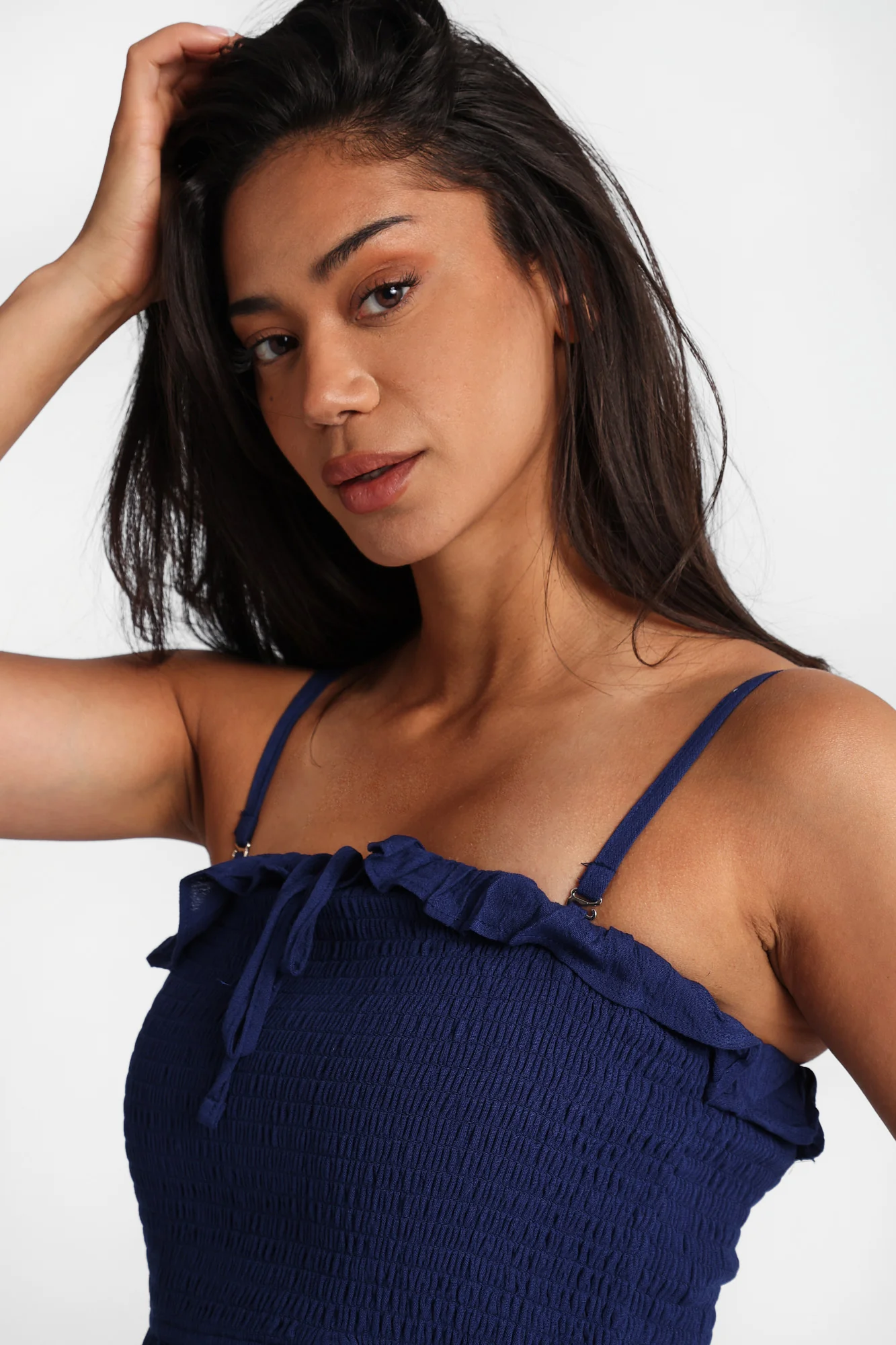 Asymmetrical Midi Dress - Image 7