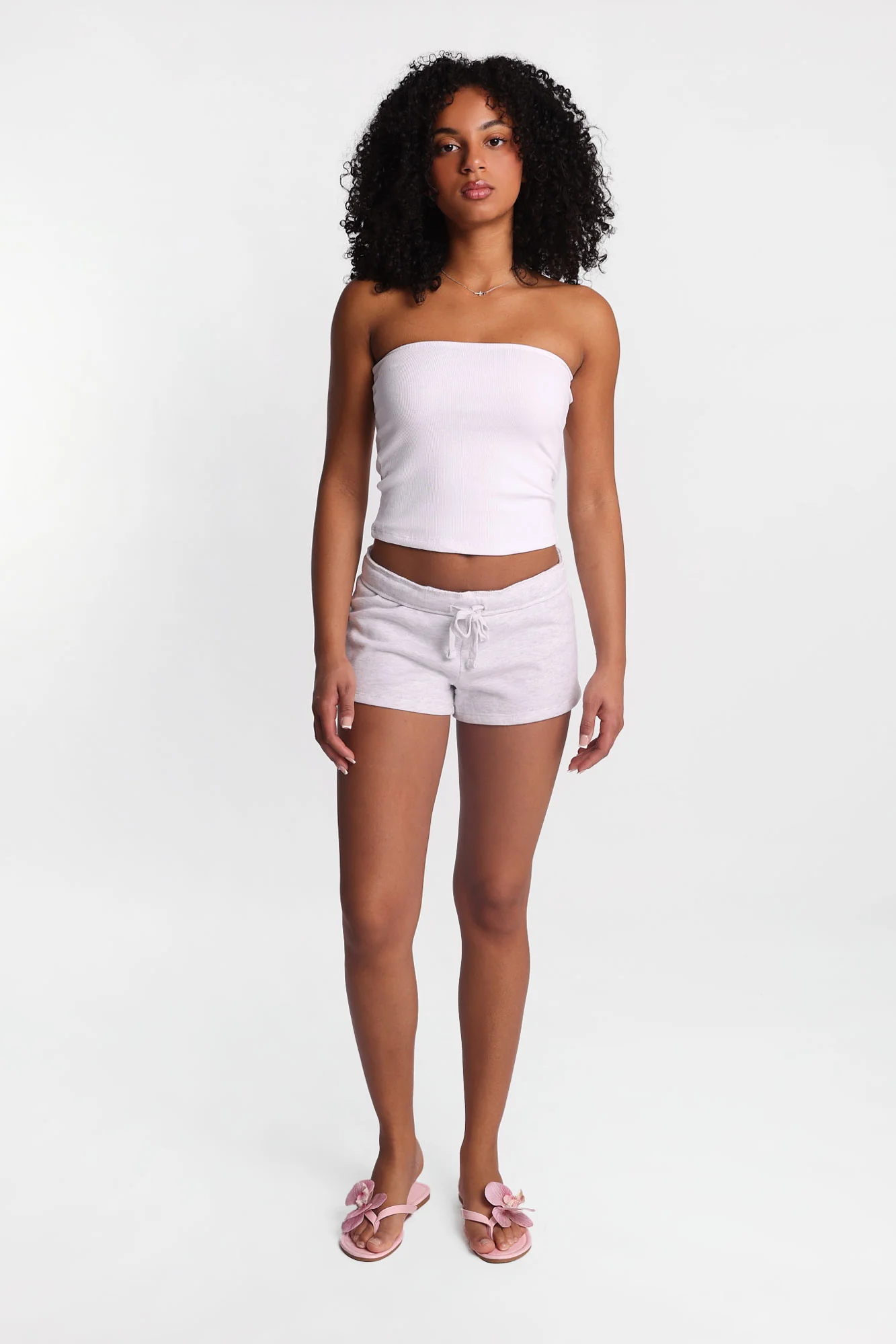 Low Rise Micro Fleece Shorts - Image 9