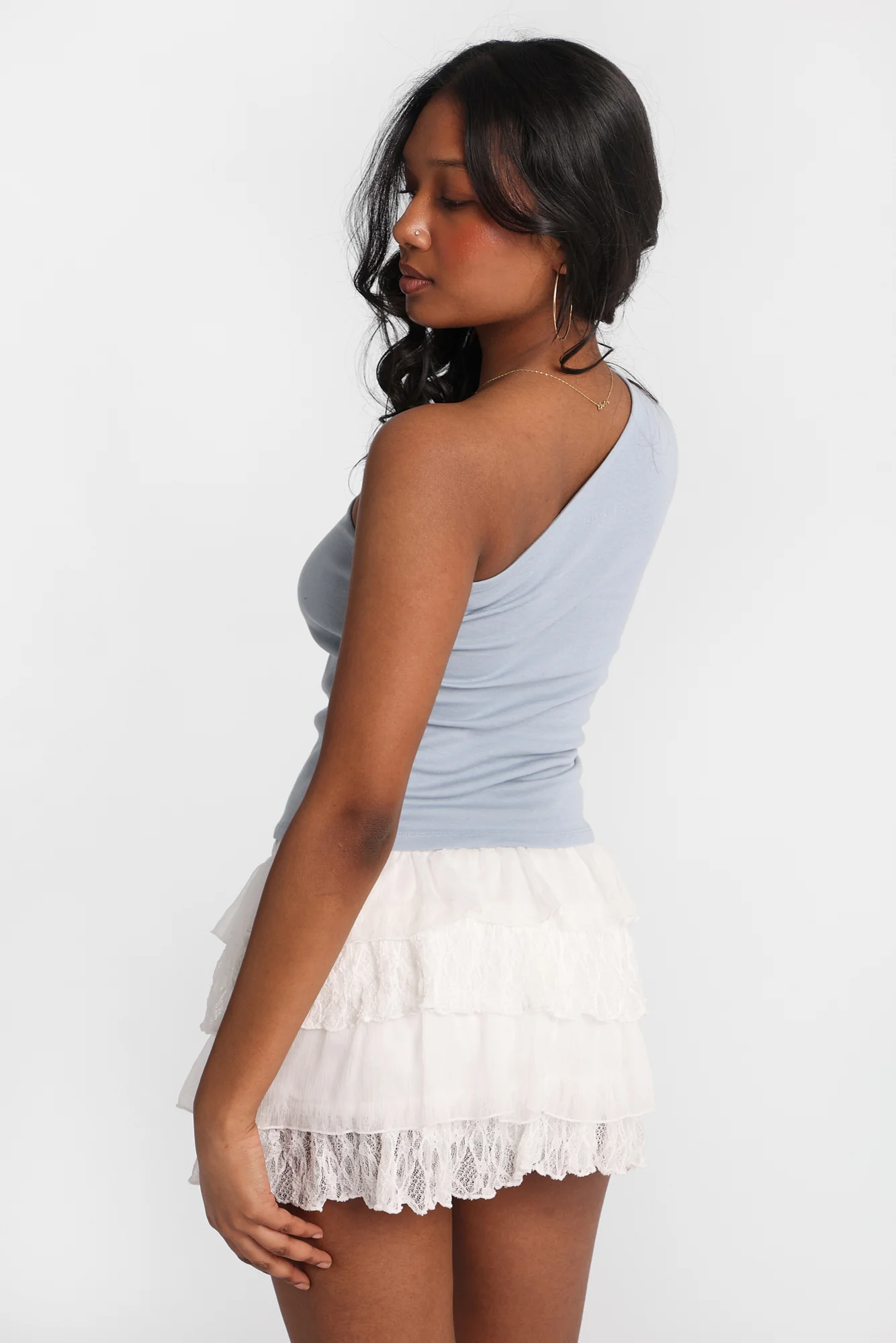 One-Shoulder Tank Top - Image 12