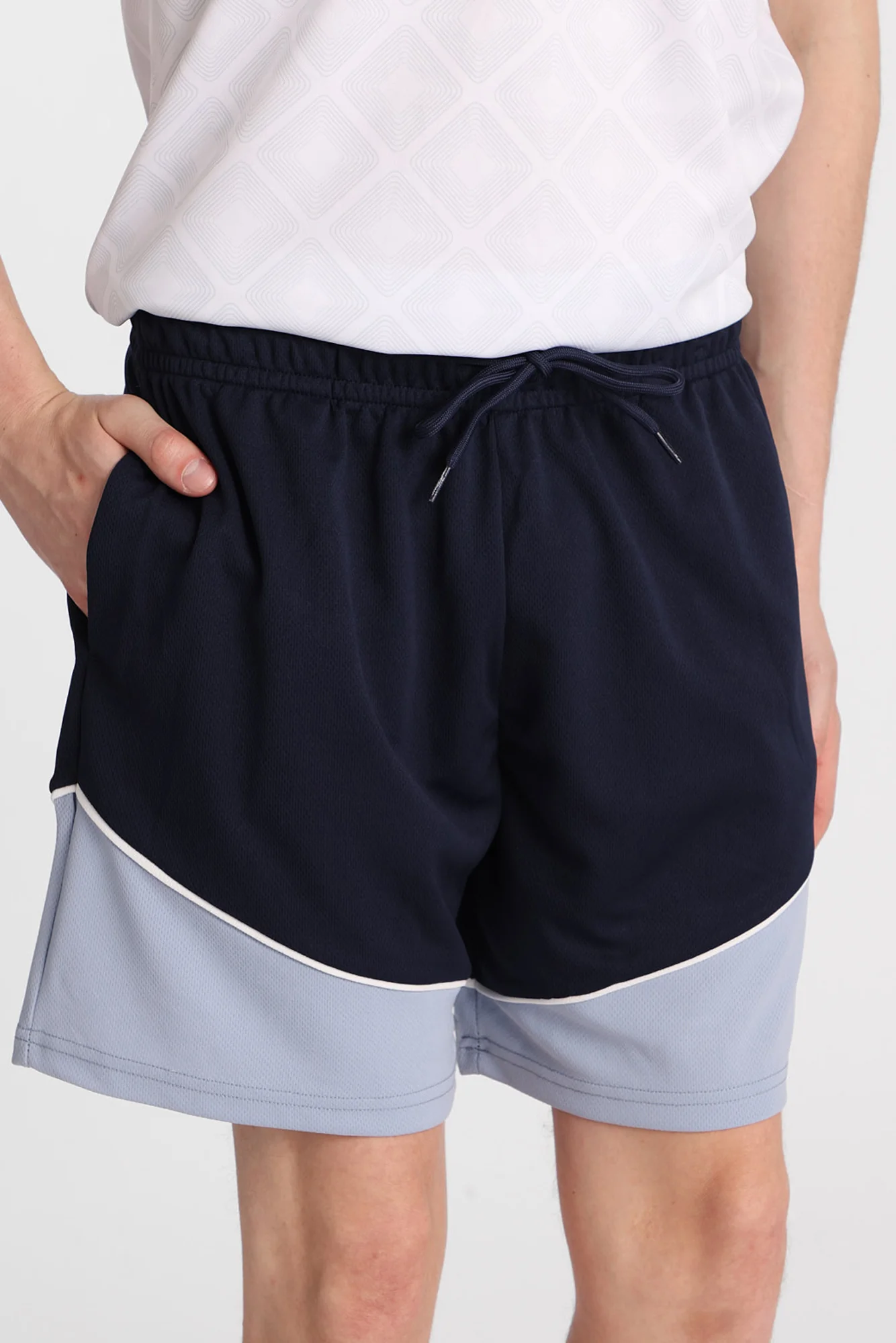 AERO Colour Block Mesh Shorts - Image 6