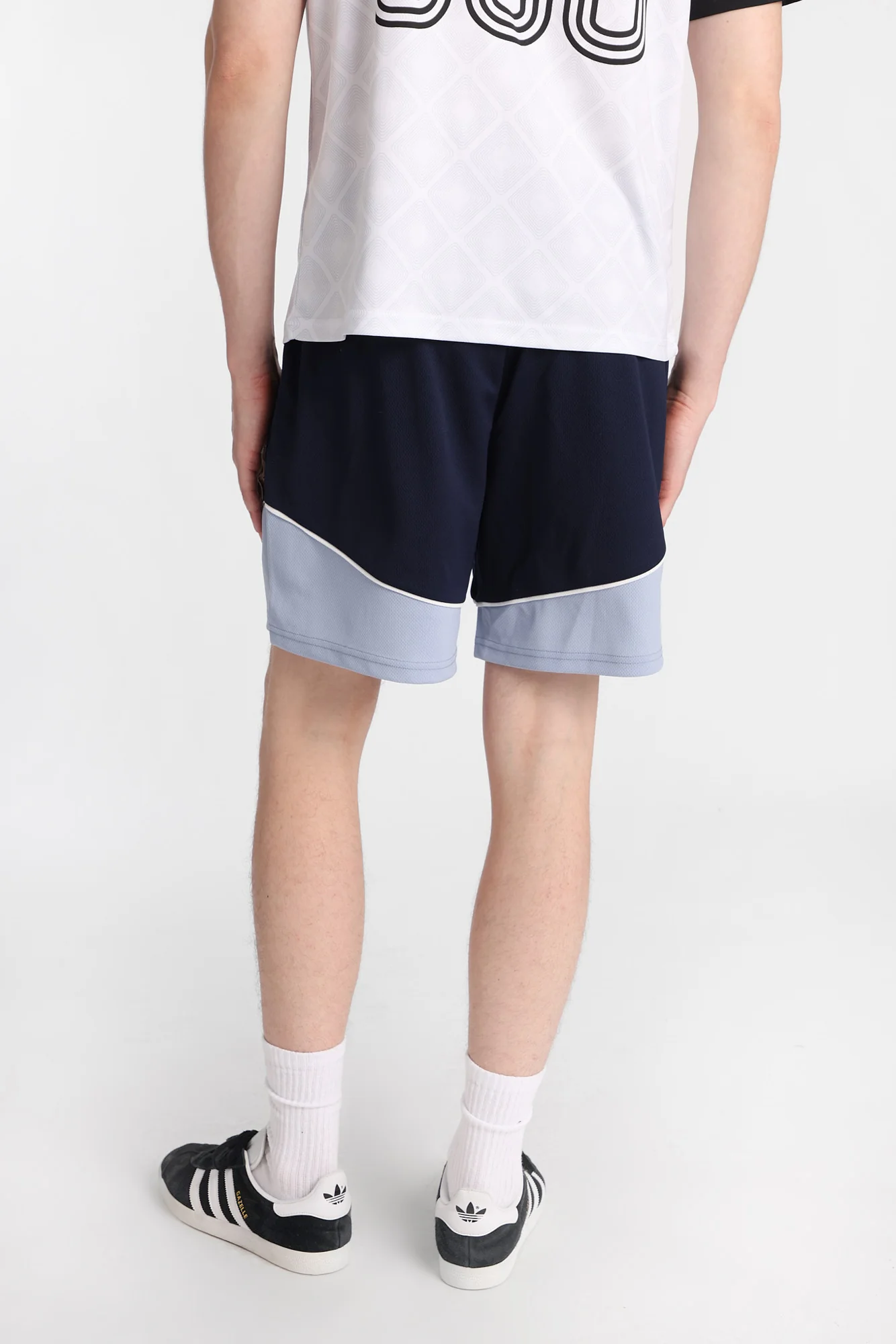 AERO Colour Block Mesh Shorts - Image 7