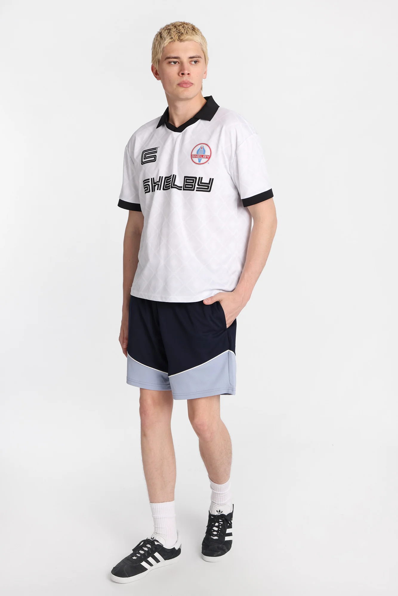 AERO Colour Block Mesh Shorts - Image 8