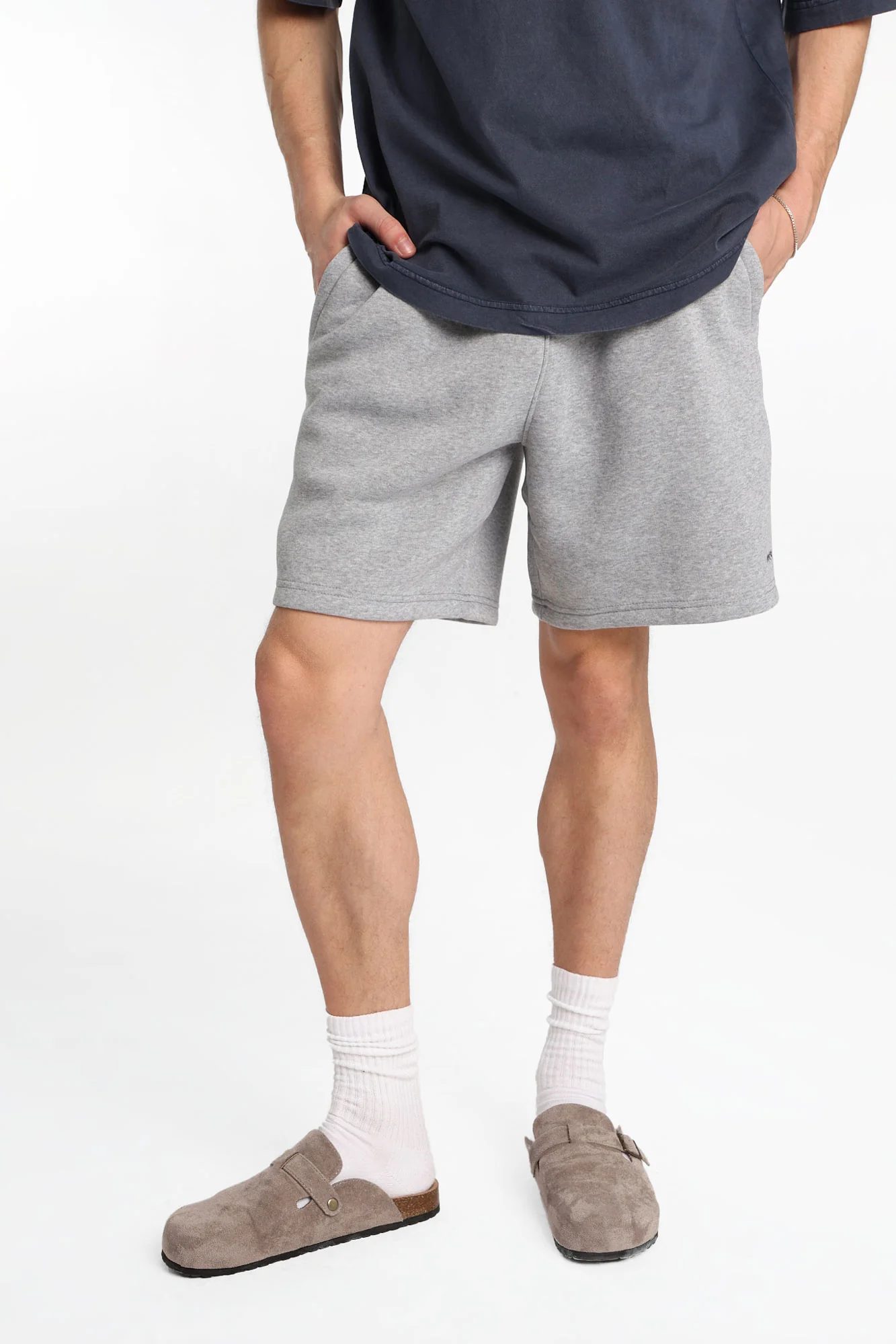 AERO Embroidered Fleece Shorts - Image 10