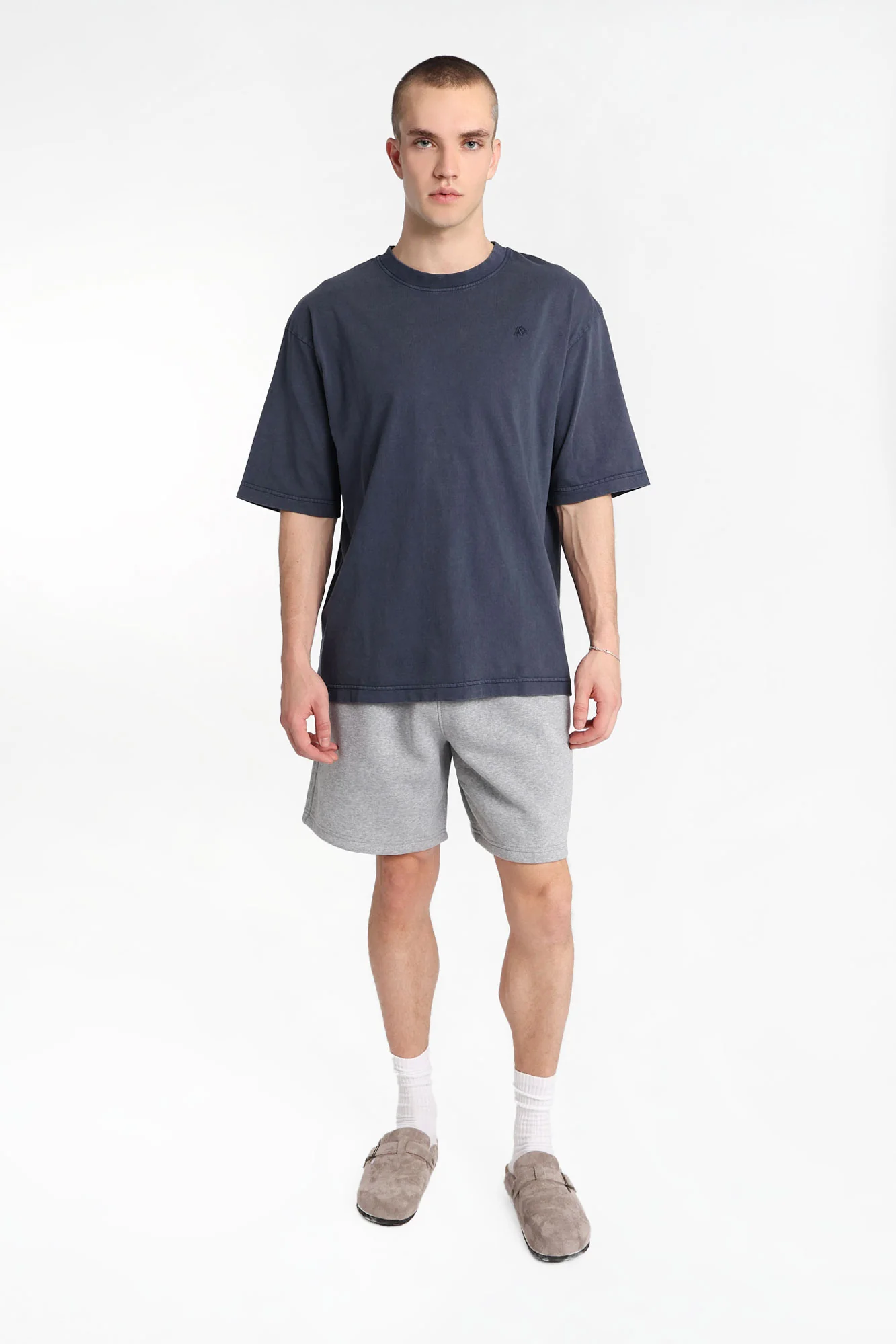 AERO Embroidered Fleece Shorts - Image 13