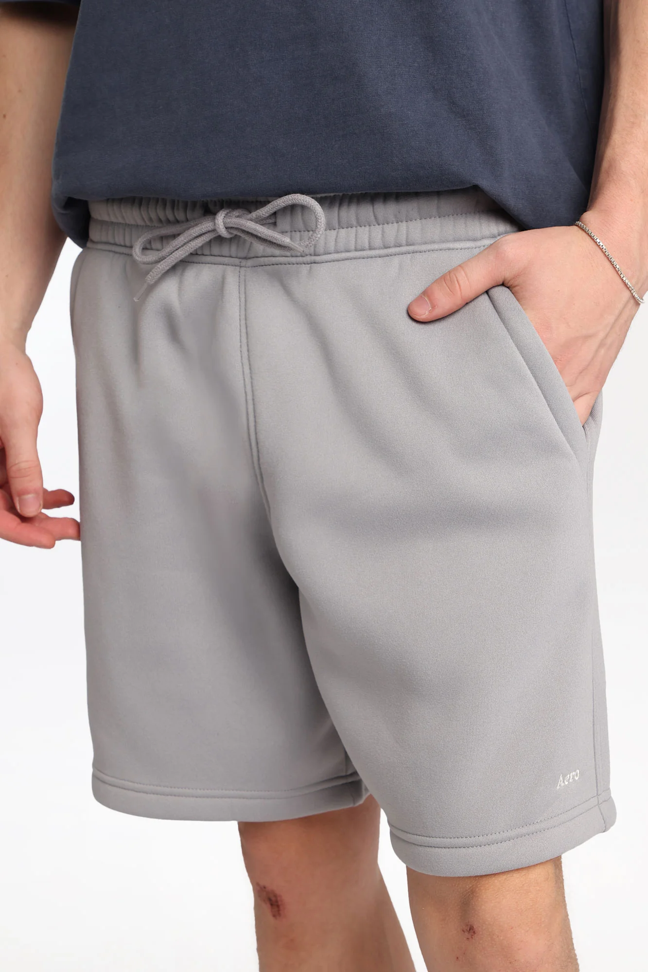 AERO Embroidered Fleece Shorts - Image 14