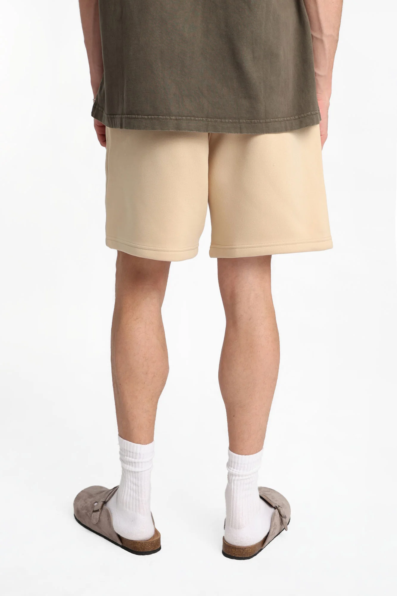 AERO Embroidered Fleece Shorts - Image 3