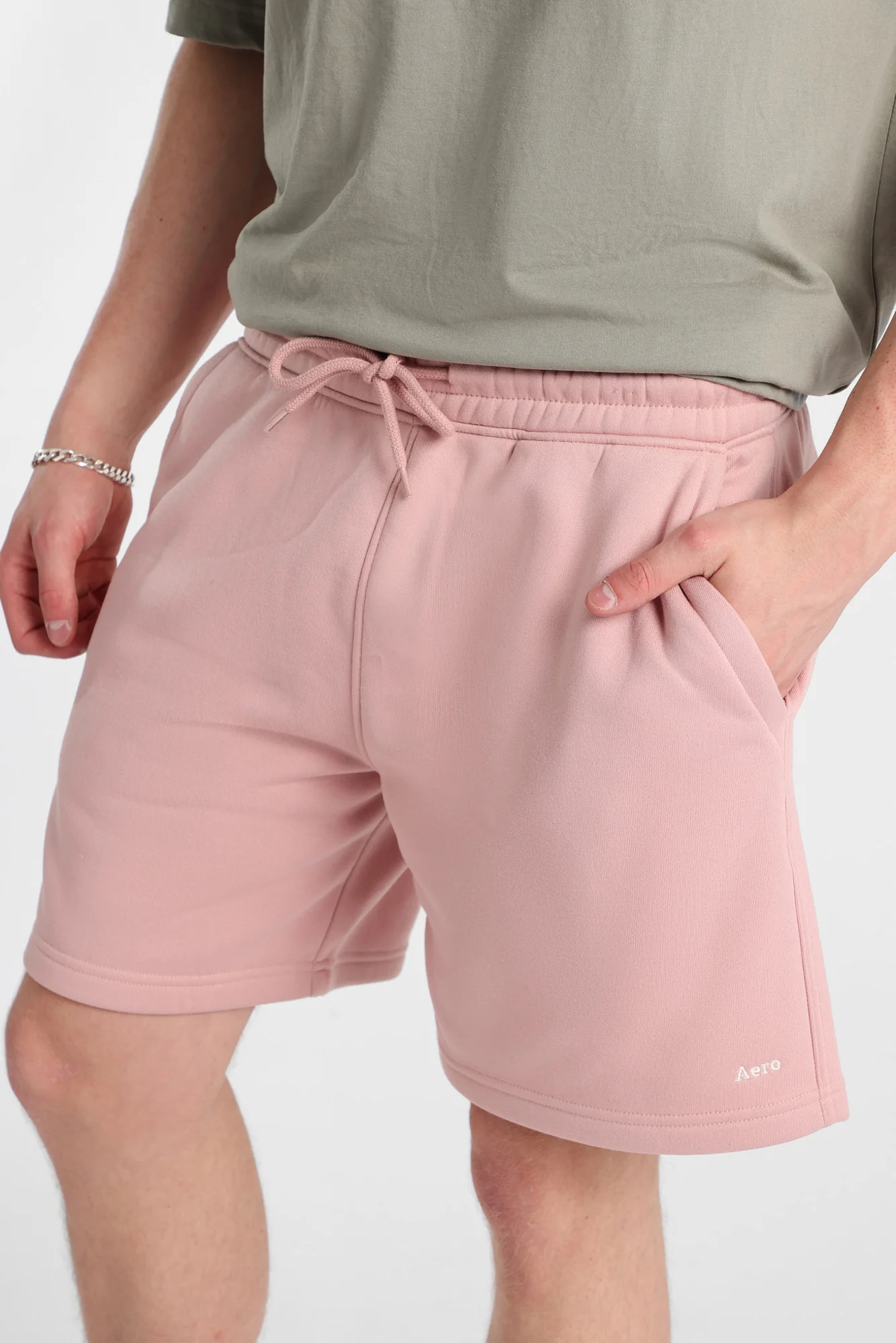 AERO Embroidered Fleece Shorts - Image 30