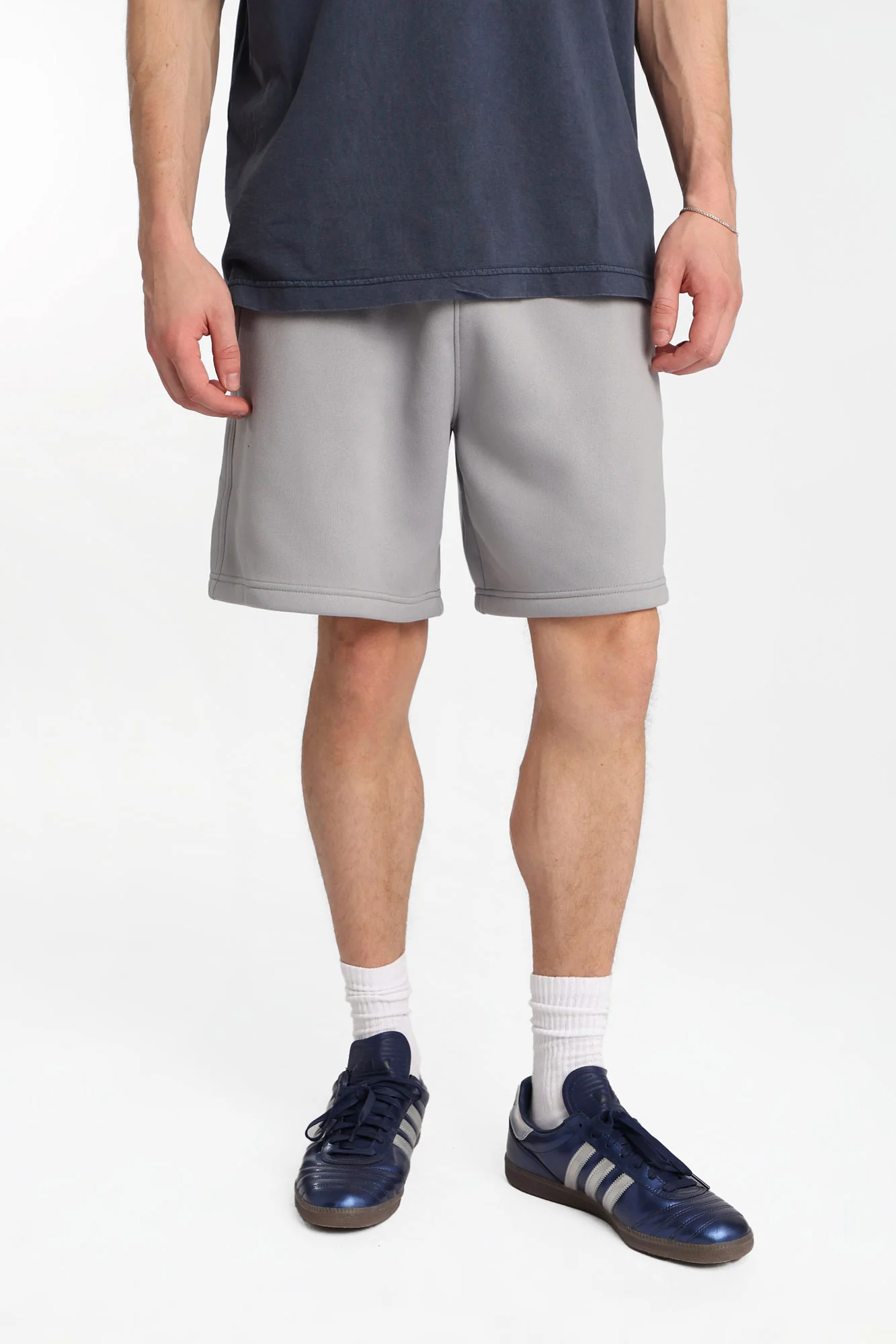 AERO Embroidered Fleece Shorts - Image 5