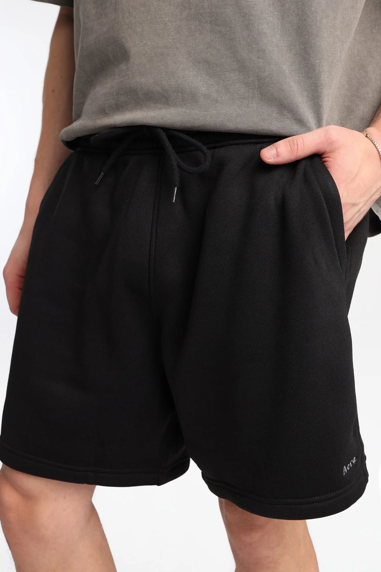 AERO Embroidered Fleece Shorts - Image 7