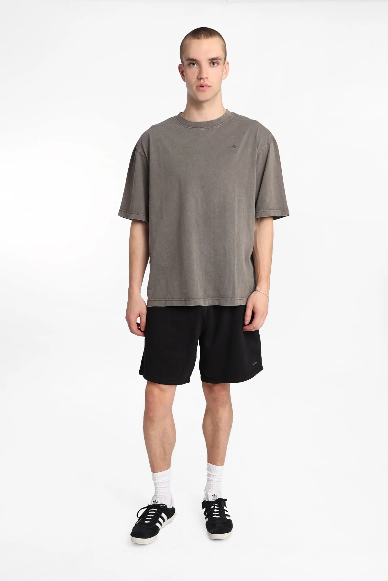 AERO Embroidered Fleece Shorts - Image 9