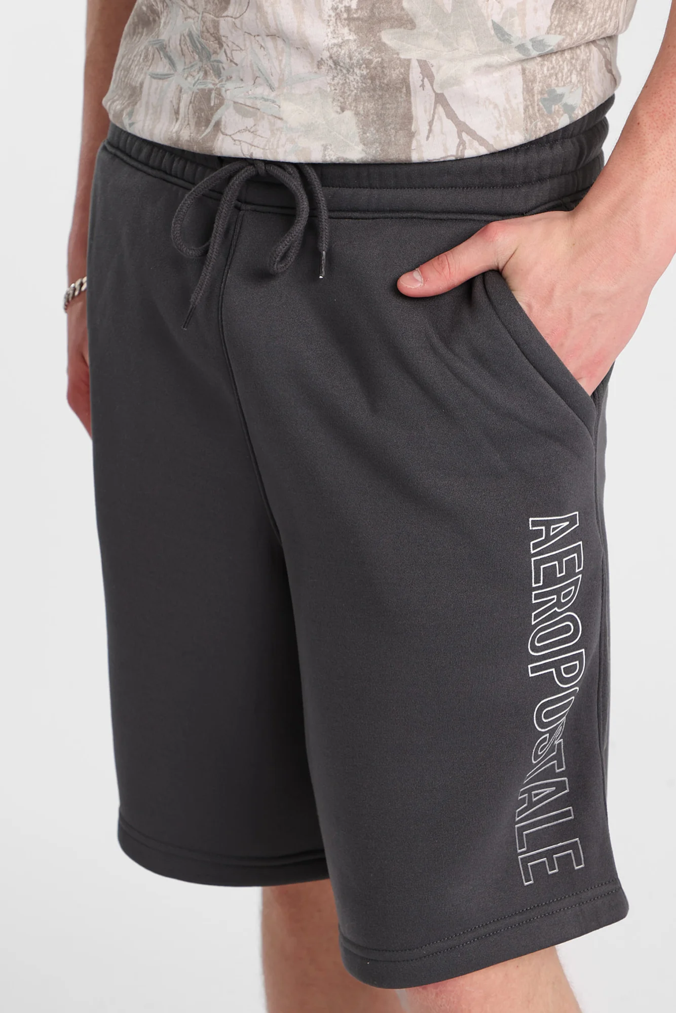 Aéropostale Leg Print Fleece Shorts - Image 7