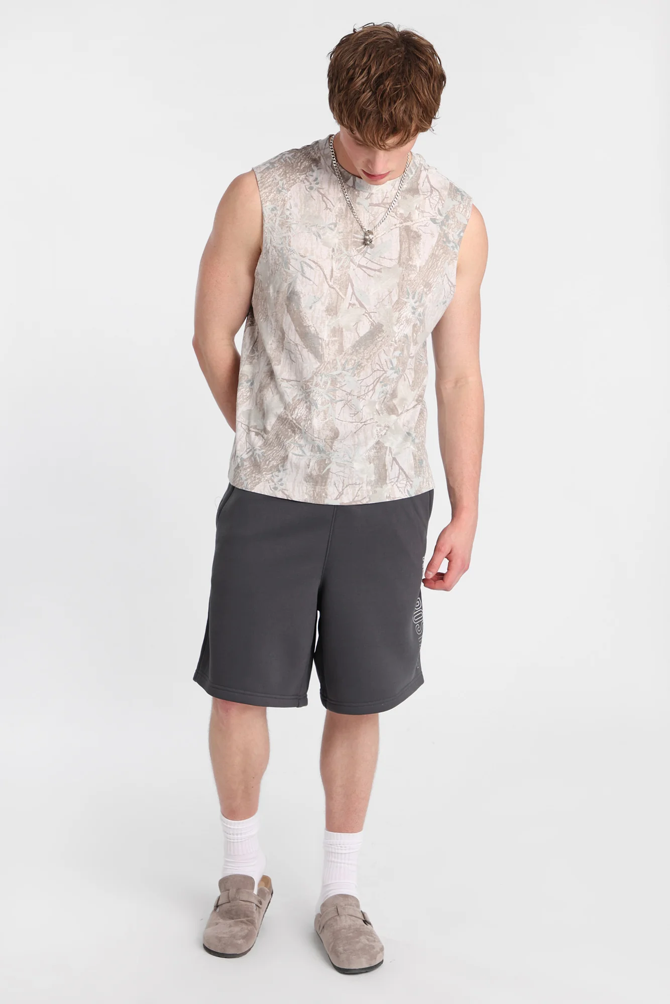Aéropostale Leg Print Fleece Shorts - Image 9