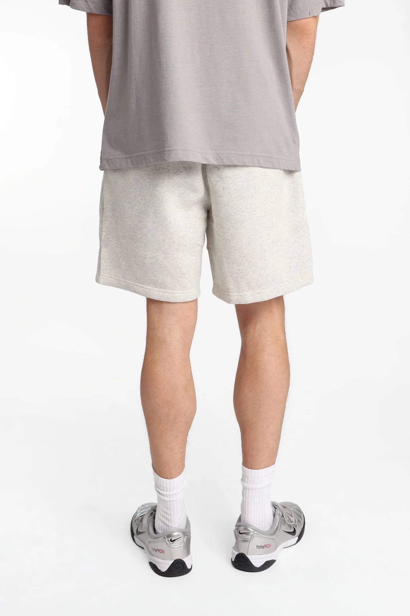 AERO Essential Leg Print Fleece Shorts - Image 15