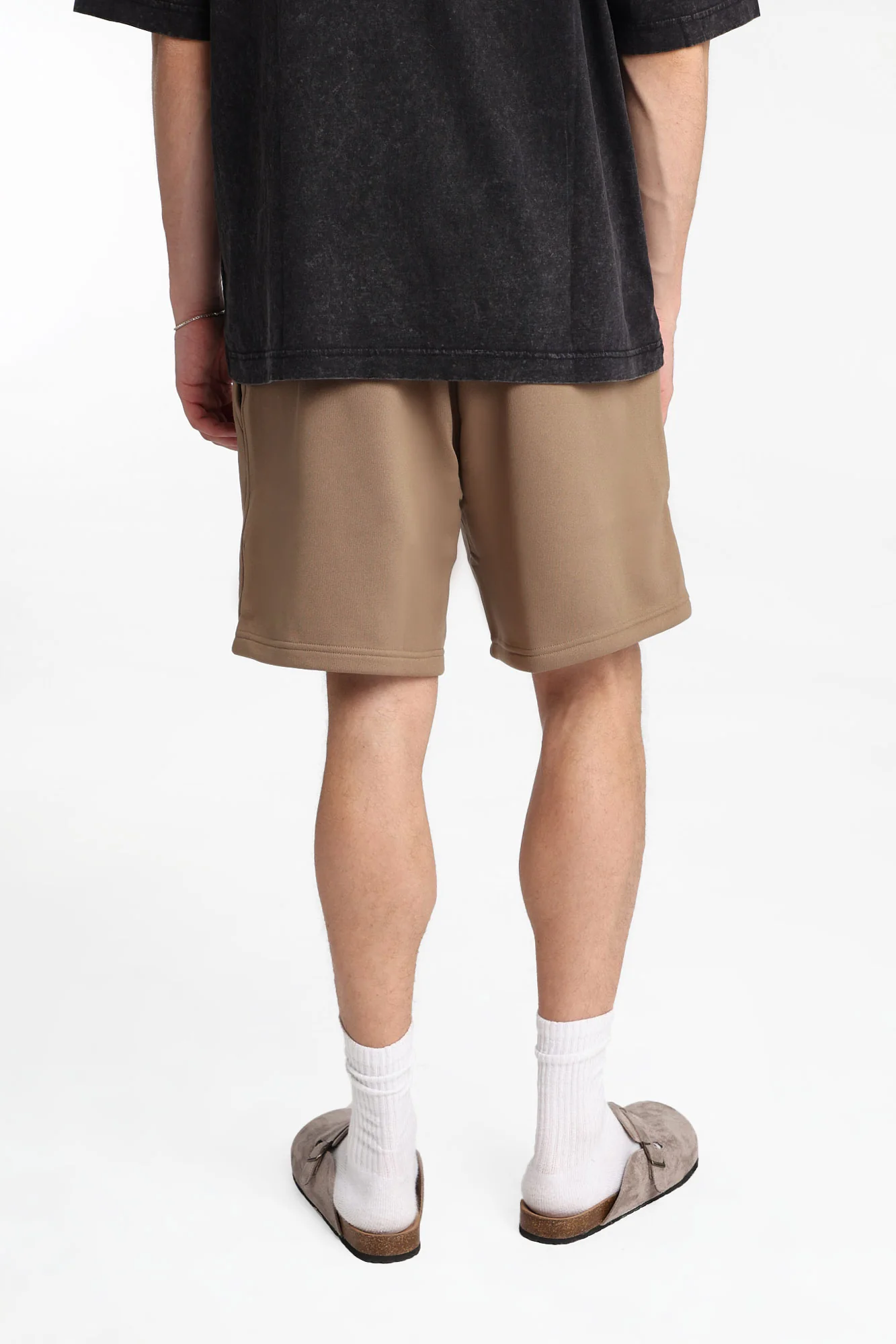 AERO Essential Leg Print Fleece Shorts - Image 19