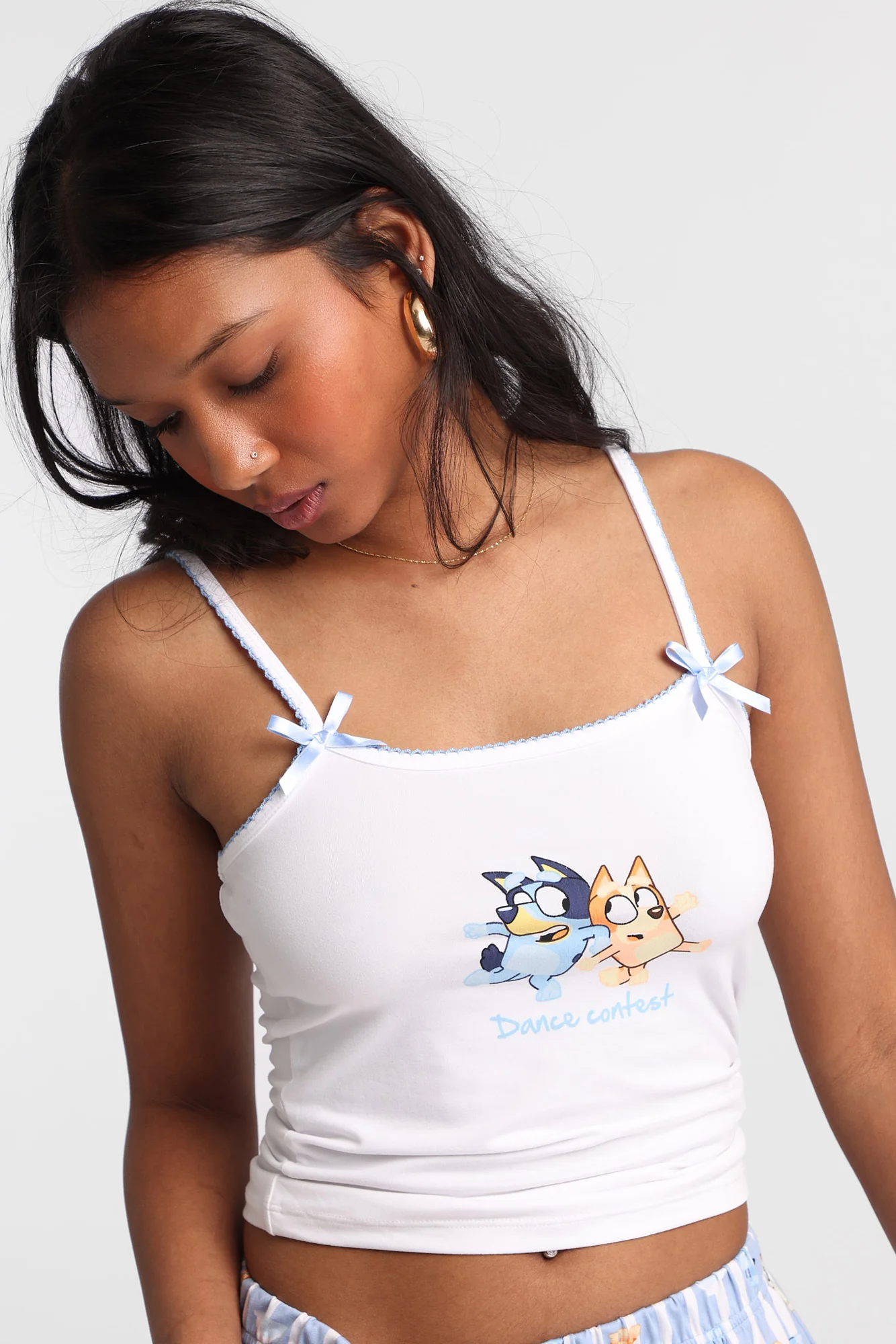 Bluey Graphic Super Soft Pajama Camisole & Shorts 2-Piece Set - Image 3
