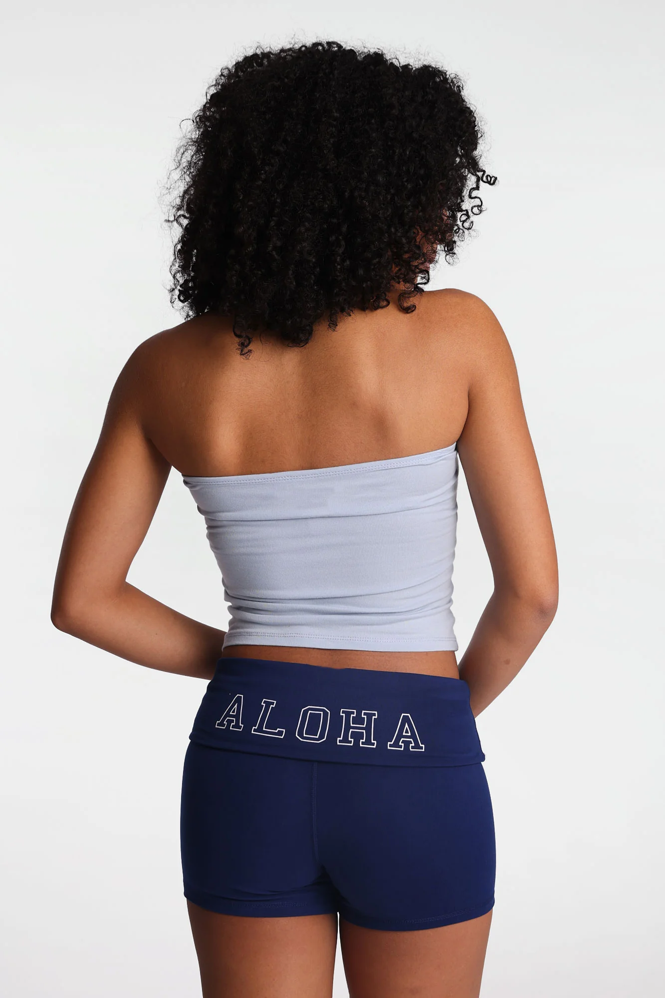 AERO Seashells Embroidered Graphic Tube Top - Image 4