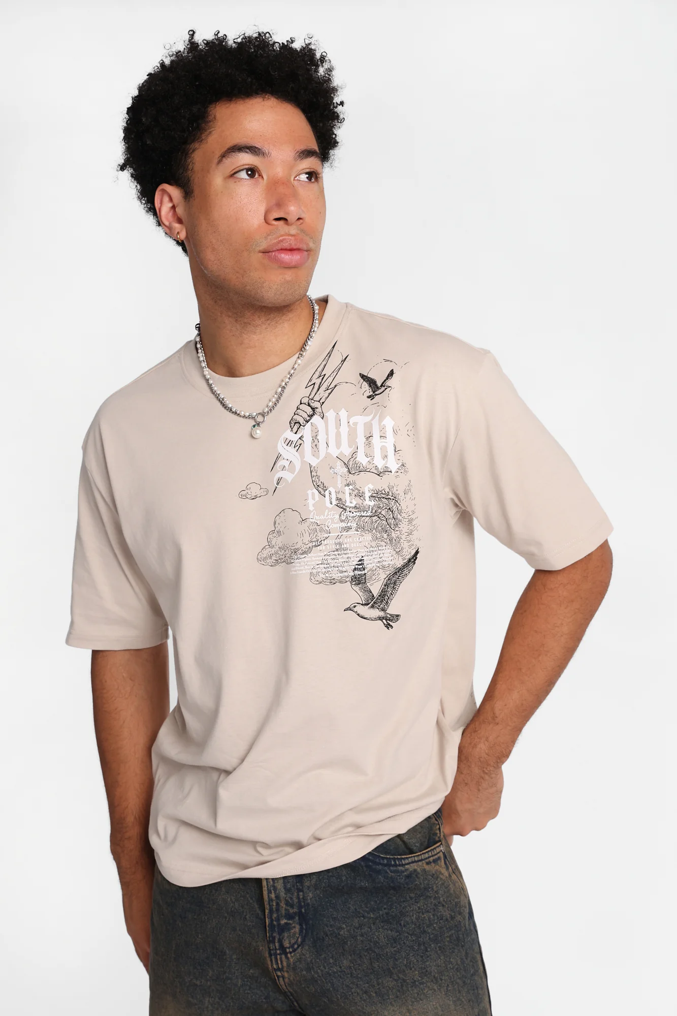 South Pole Dragon Slayer Graphic Tee - Image 2
