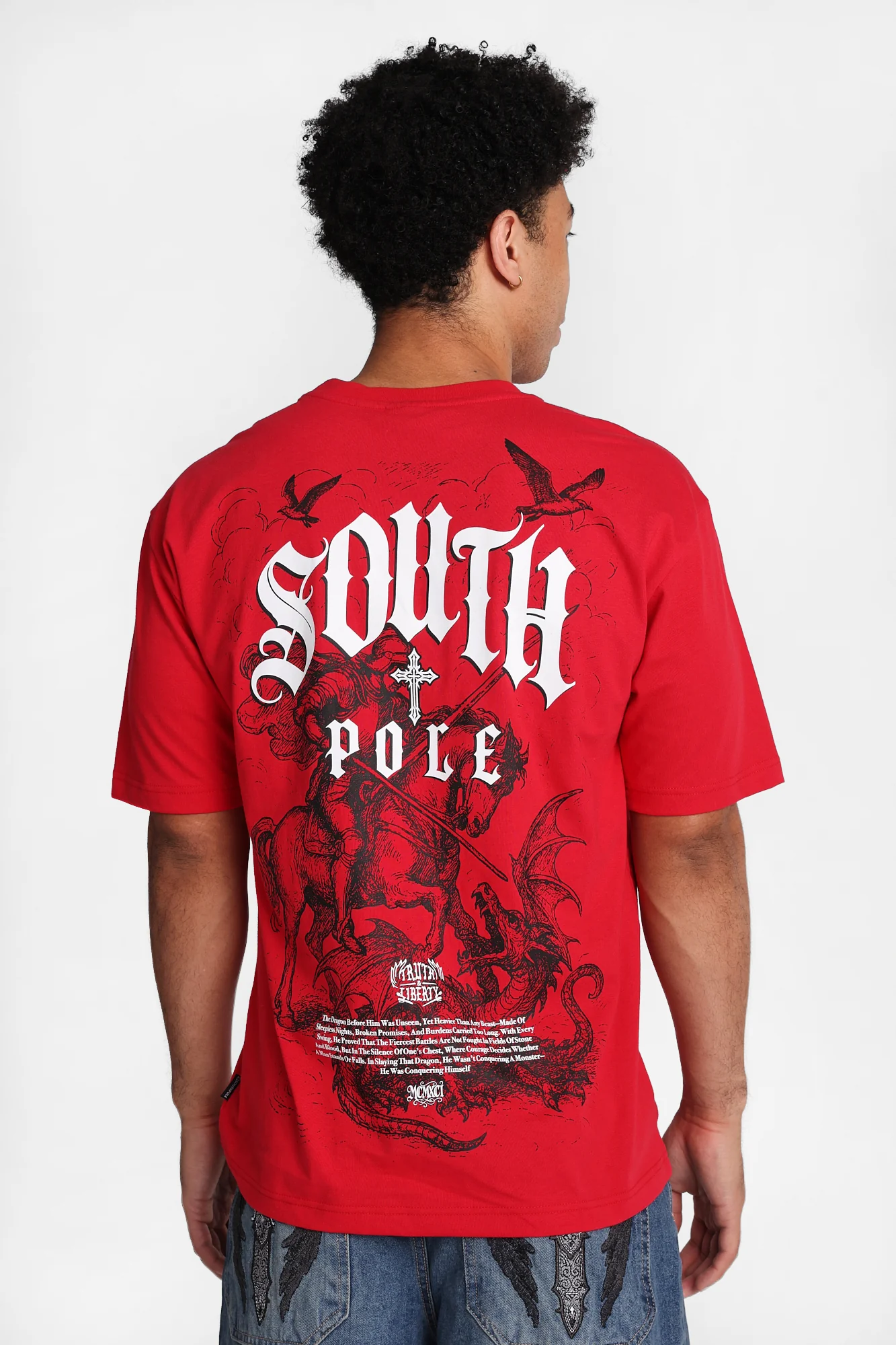South Pole Dragon Slayer Graphic Tee - Image 6