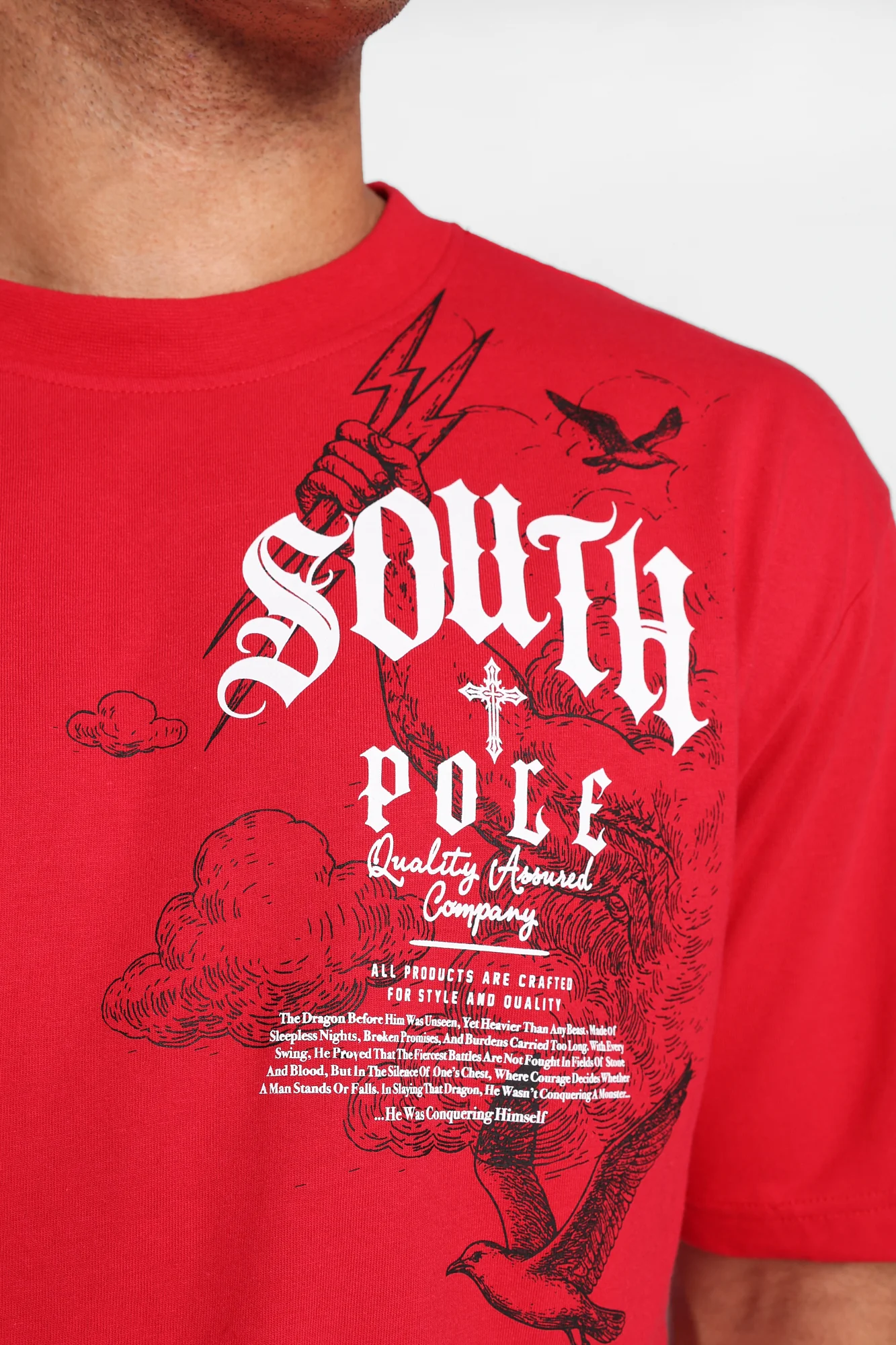 South Pole Dragon Slayer Graphic Tee - Image 8