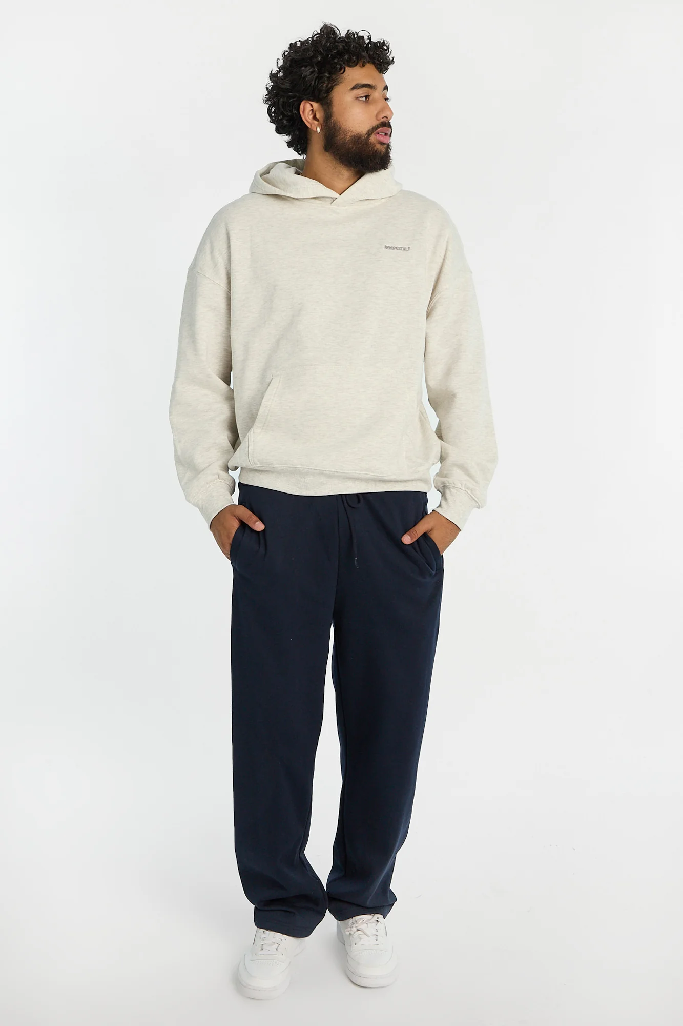 Aéropostale Embroidered Boxy Hoodie - Image 21
