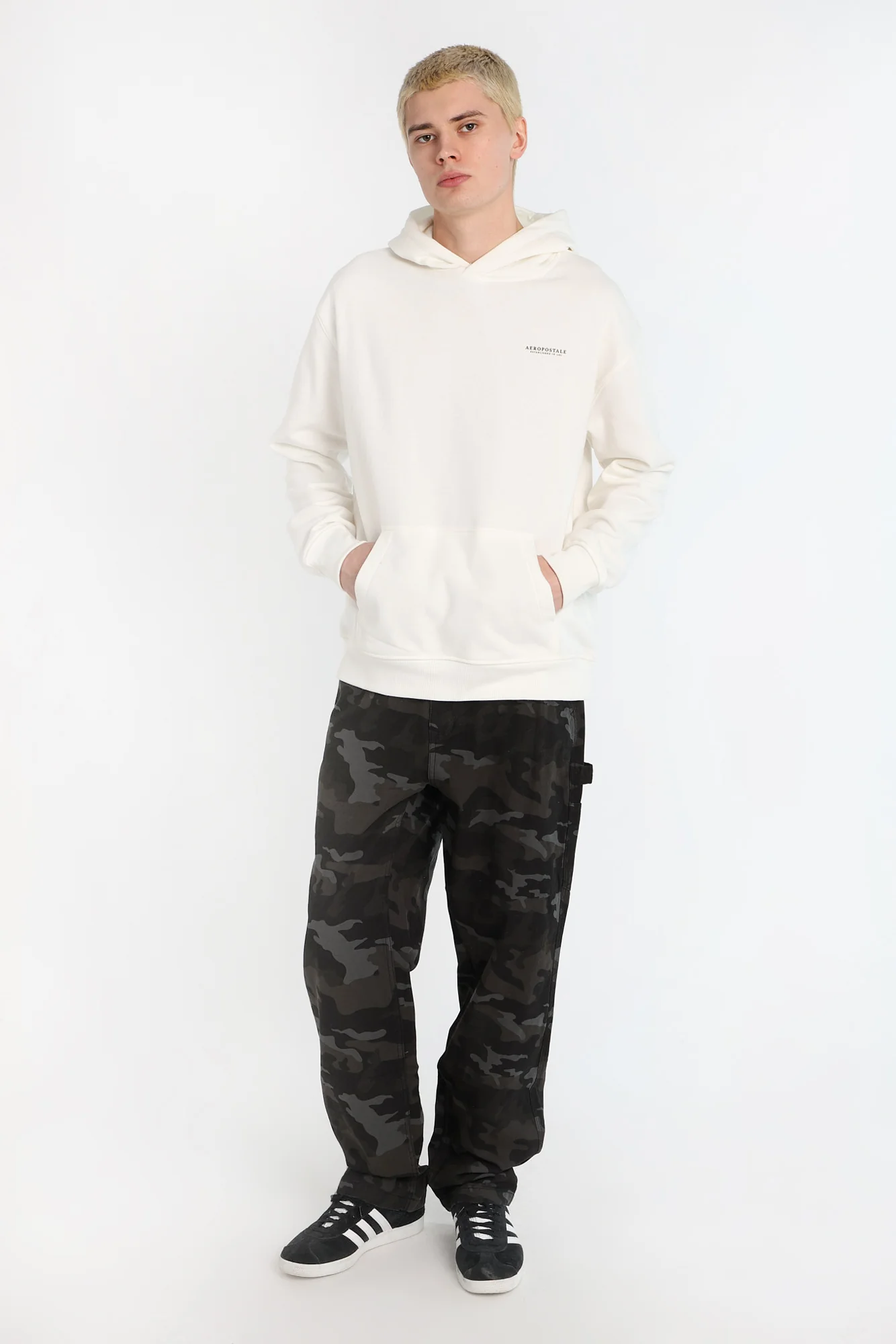 Aéropostale Small Print Hoodie - Image 4