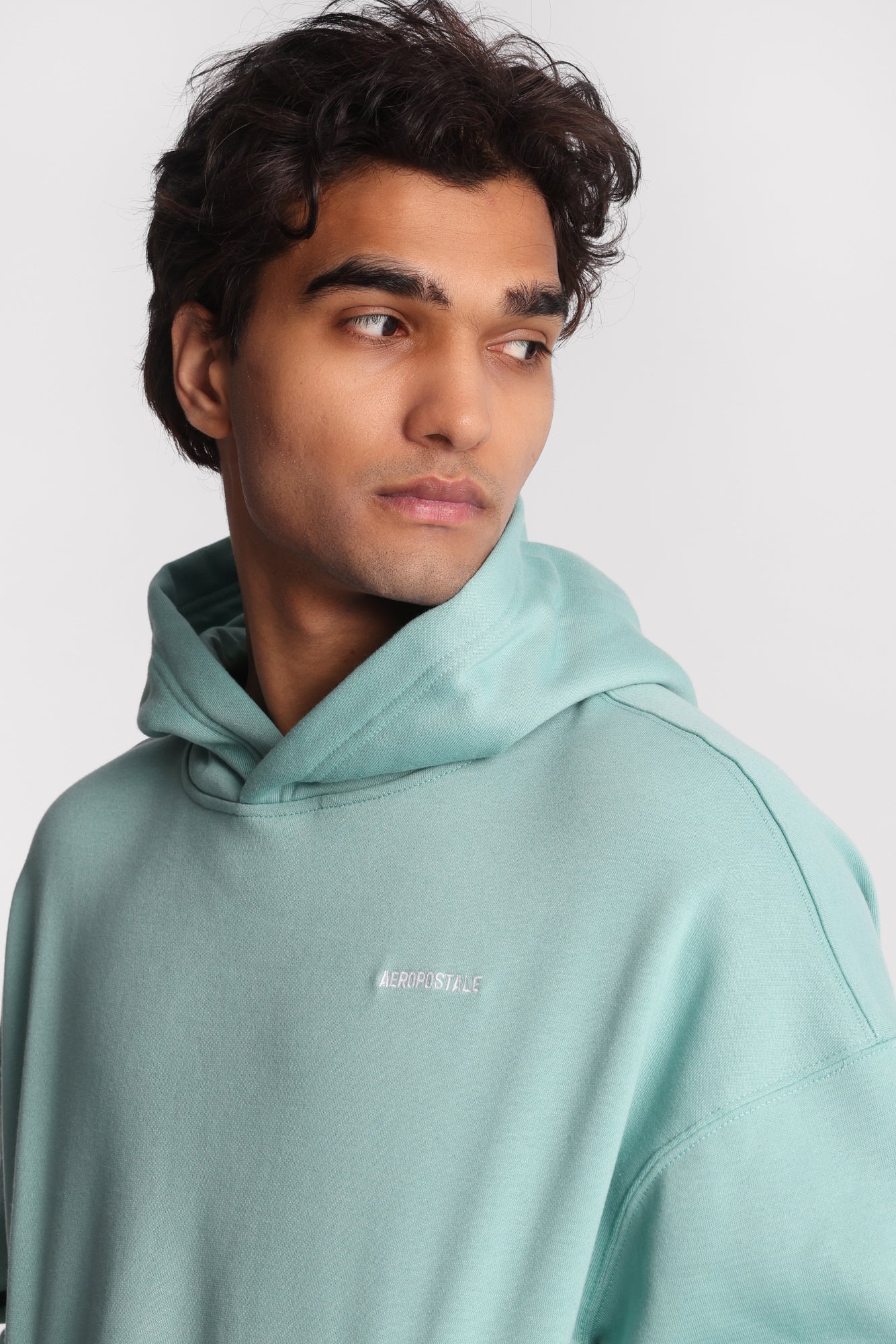 Aéropostale Embroidered Boxy Hoodie - Image 11