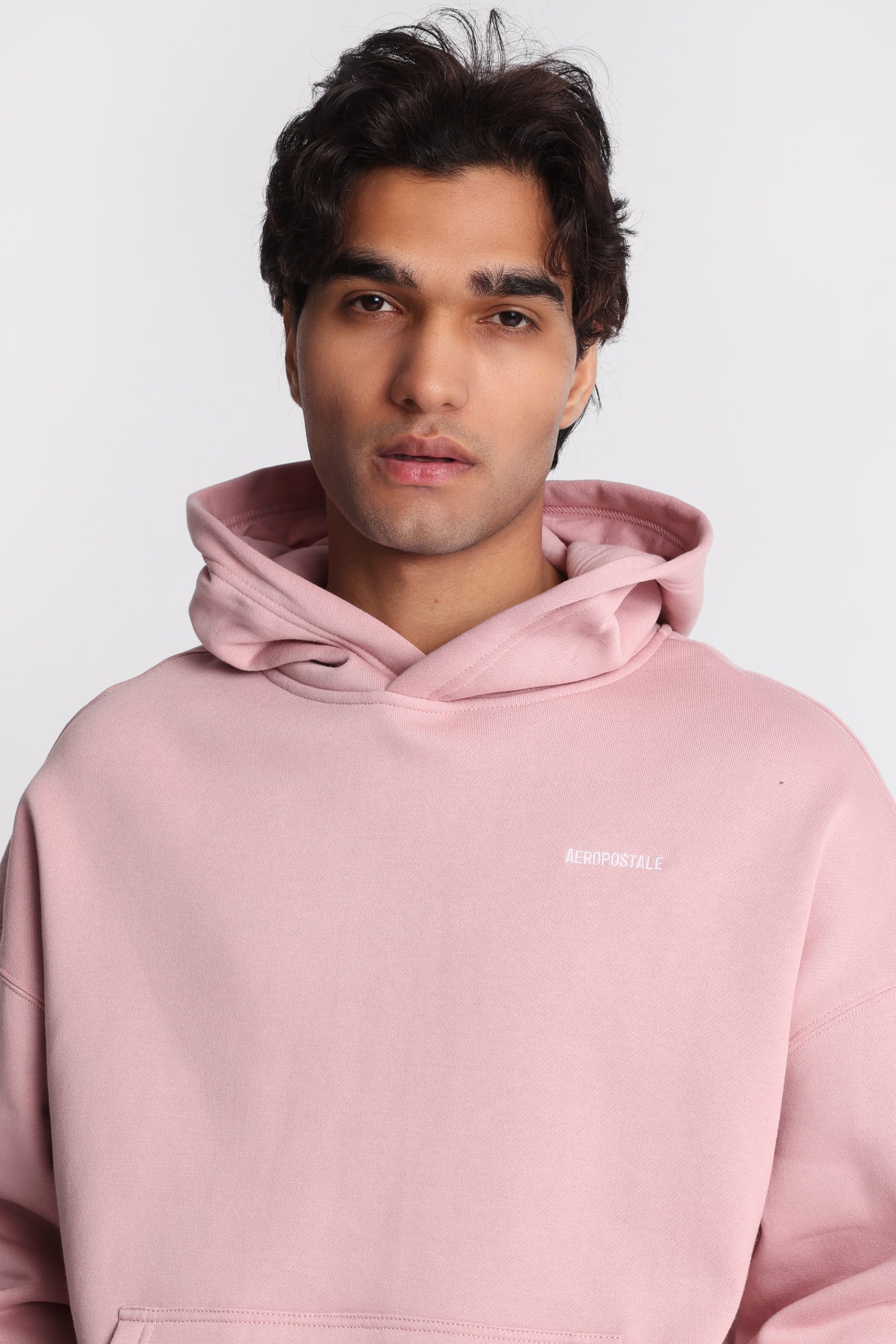 Aéropostale Embroidered Boxy Hoodie - Image 16