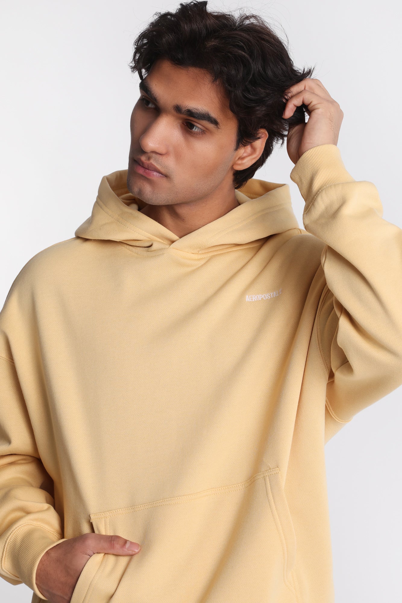 Aéropostale Embroidered Boxy Hoodie - Image 19
