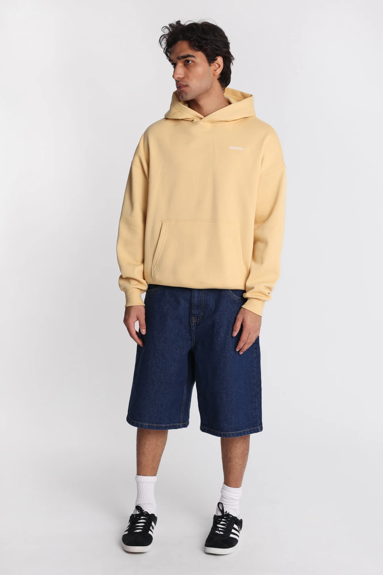 Aéropostale Embroidered Boxy Hoodie - Image 21