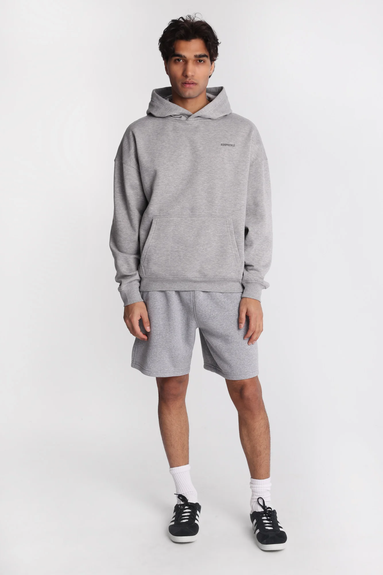 Aéropostale Embroidered Boxy Hoodie - Image 5