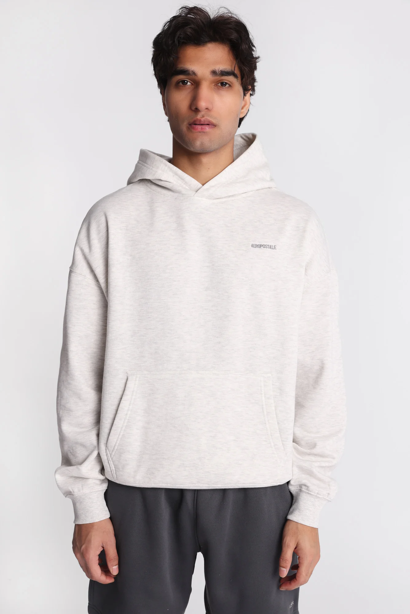 Aéropostale Embroidered Boxy Hoodie - Image 6