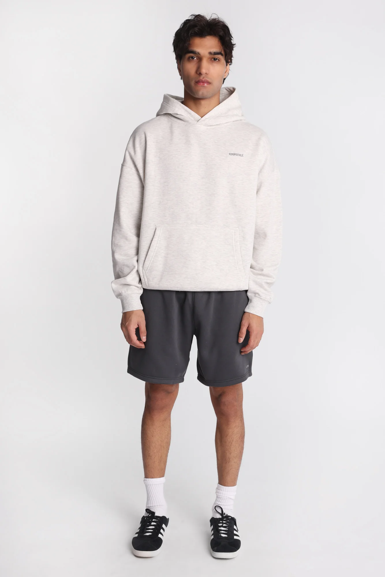 Aéropostale Embroidered Boxy Hoodie - Image 9