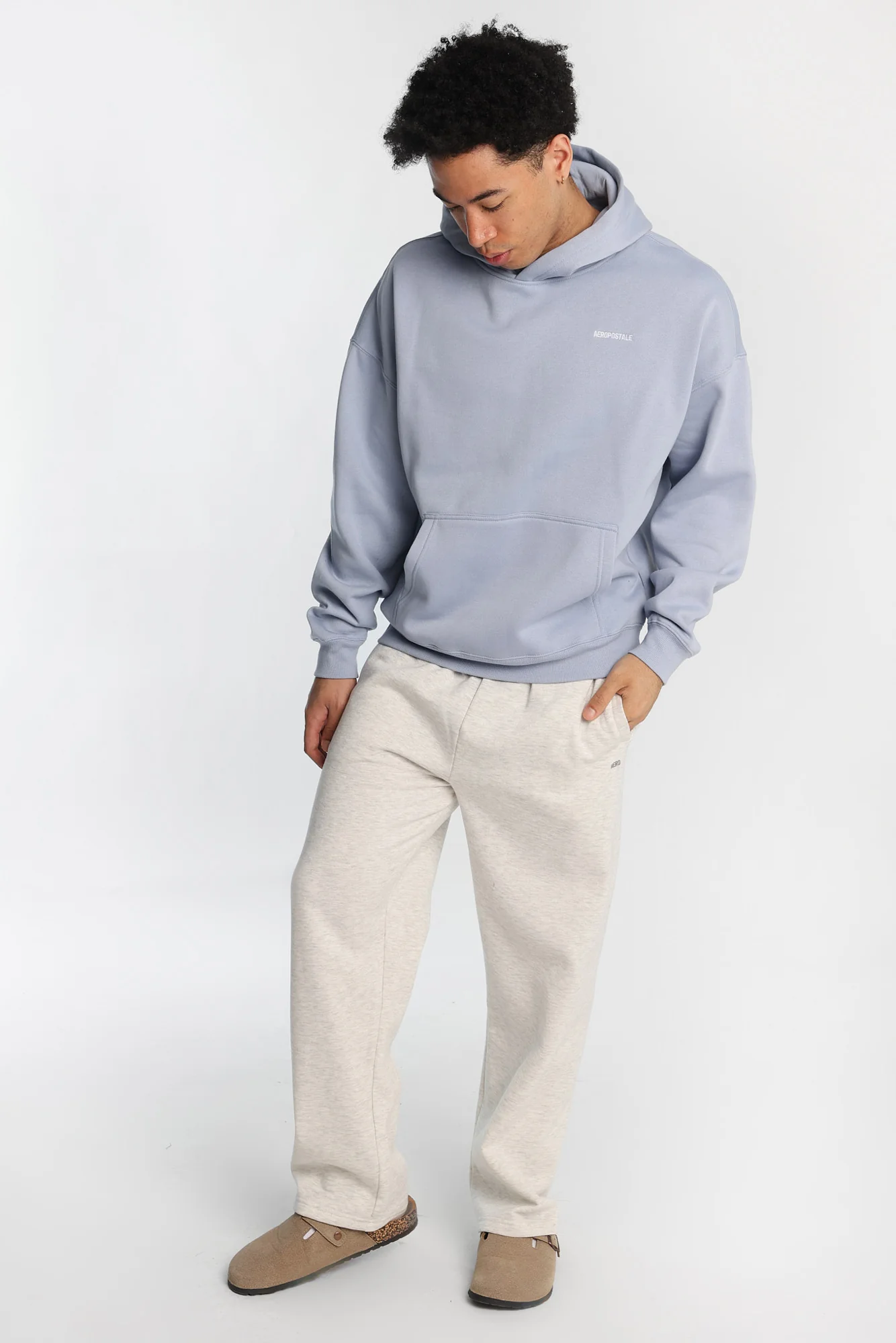 AERO Embroidered Straight Leg Sweatpants - Image 9