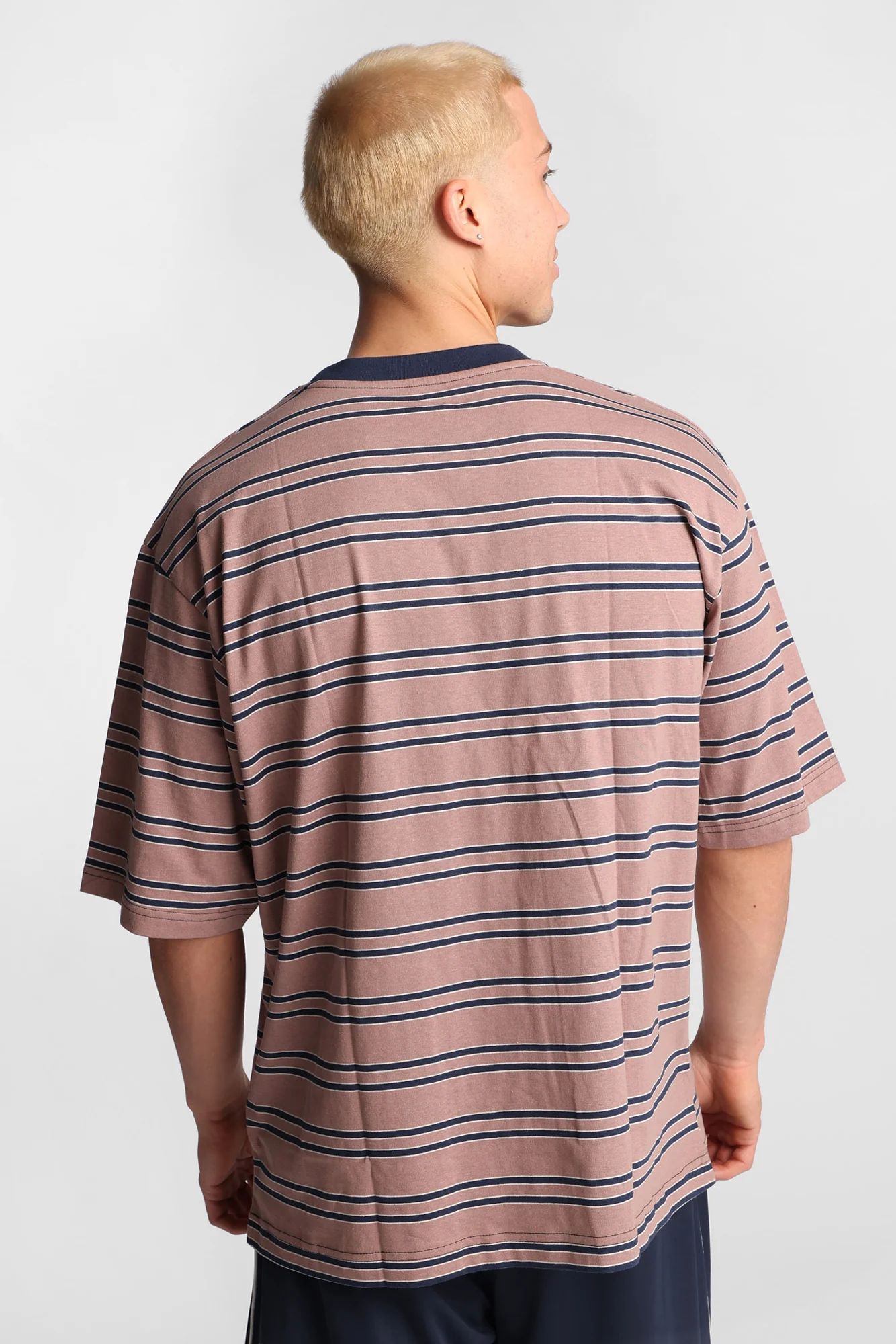 AERO Striped Oversized Tee - Image 7