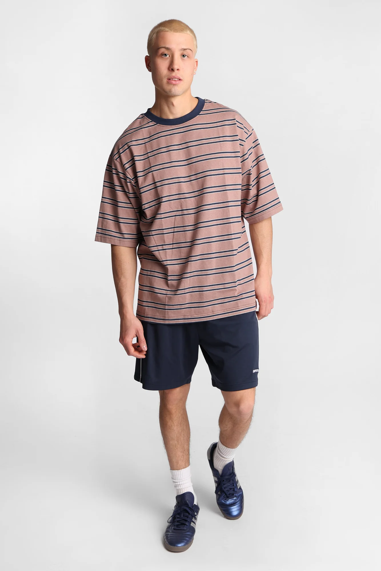AERO Striped Oversized Tee - Image 8