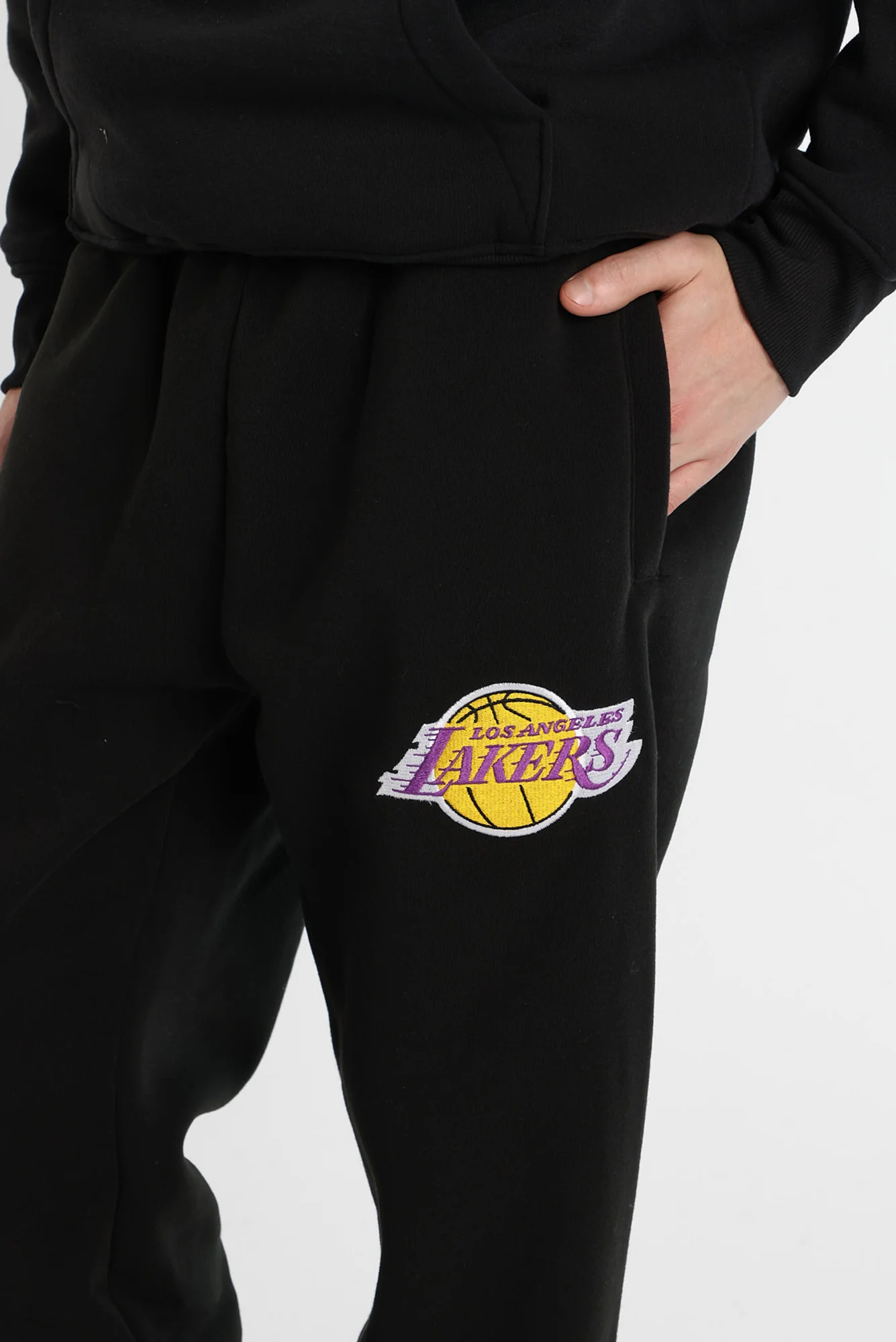 Los Angeles Lakers Embroidered Sweatpants - Image 2