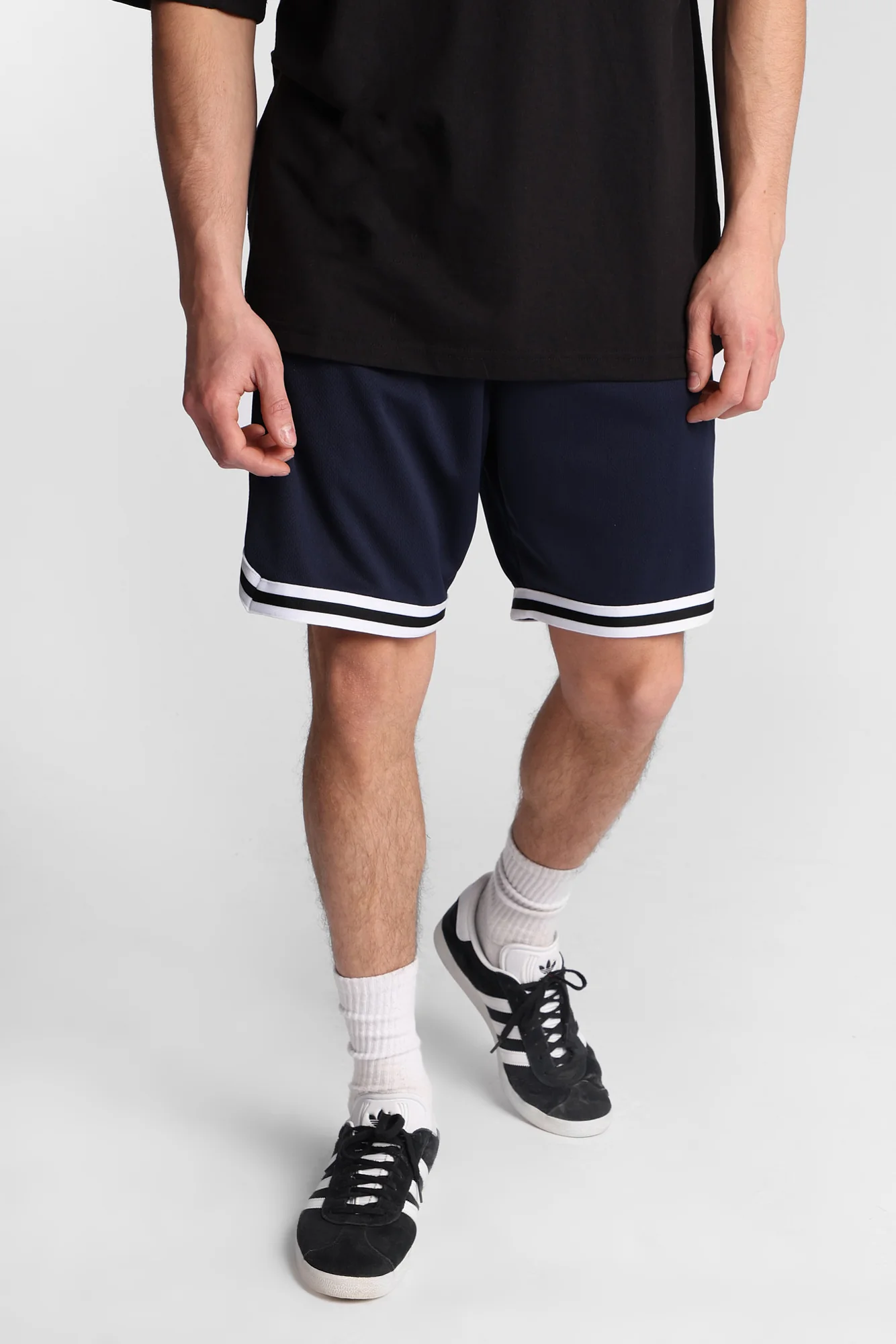 AERO Striped Mesh Shorts - Image 5